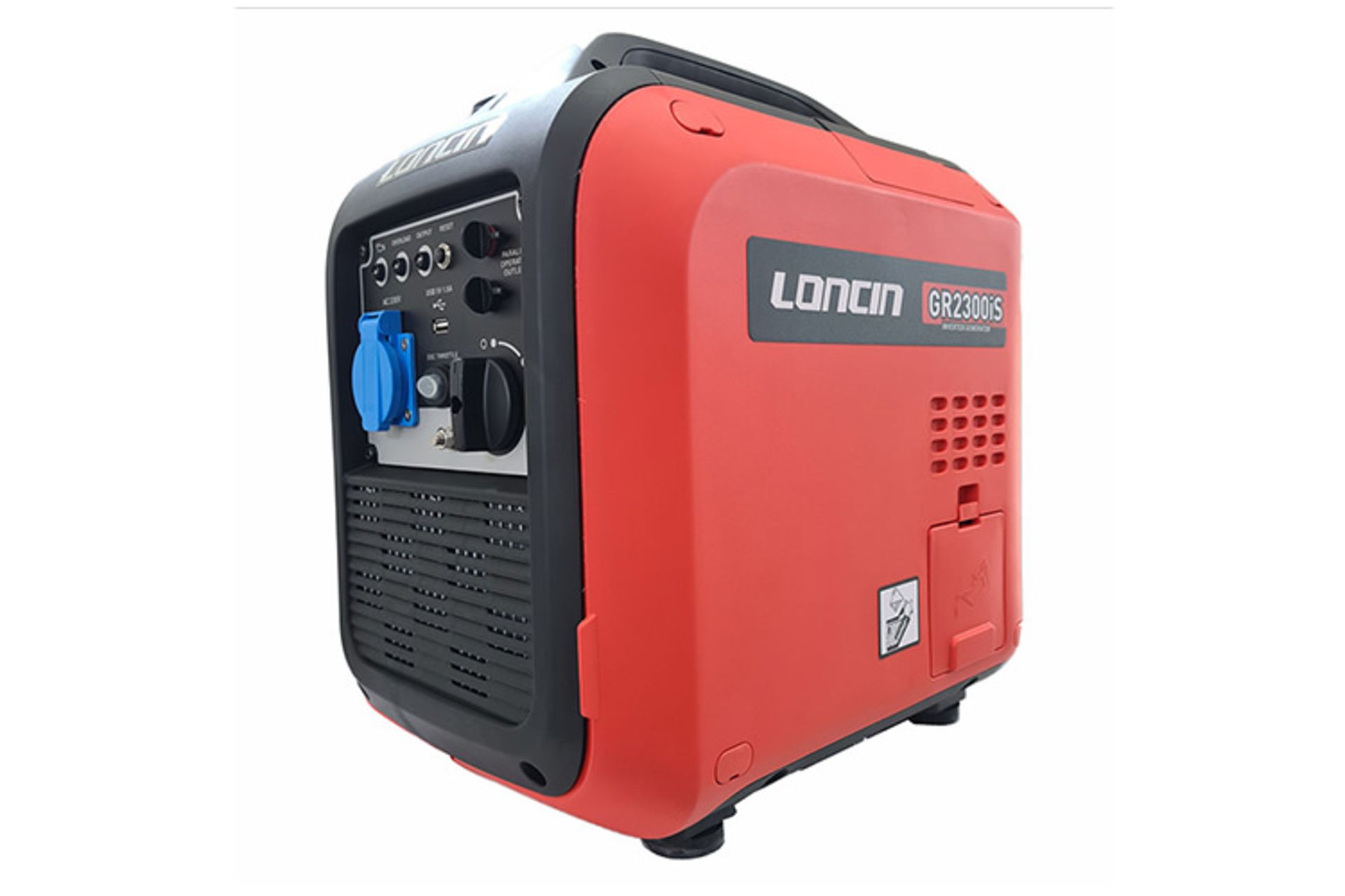 لانسین LONCIN GR2300iS نمای جلو و راست