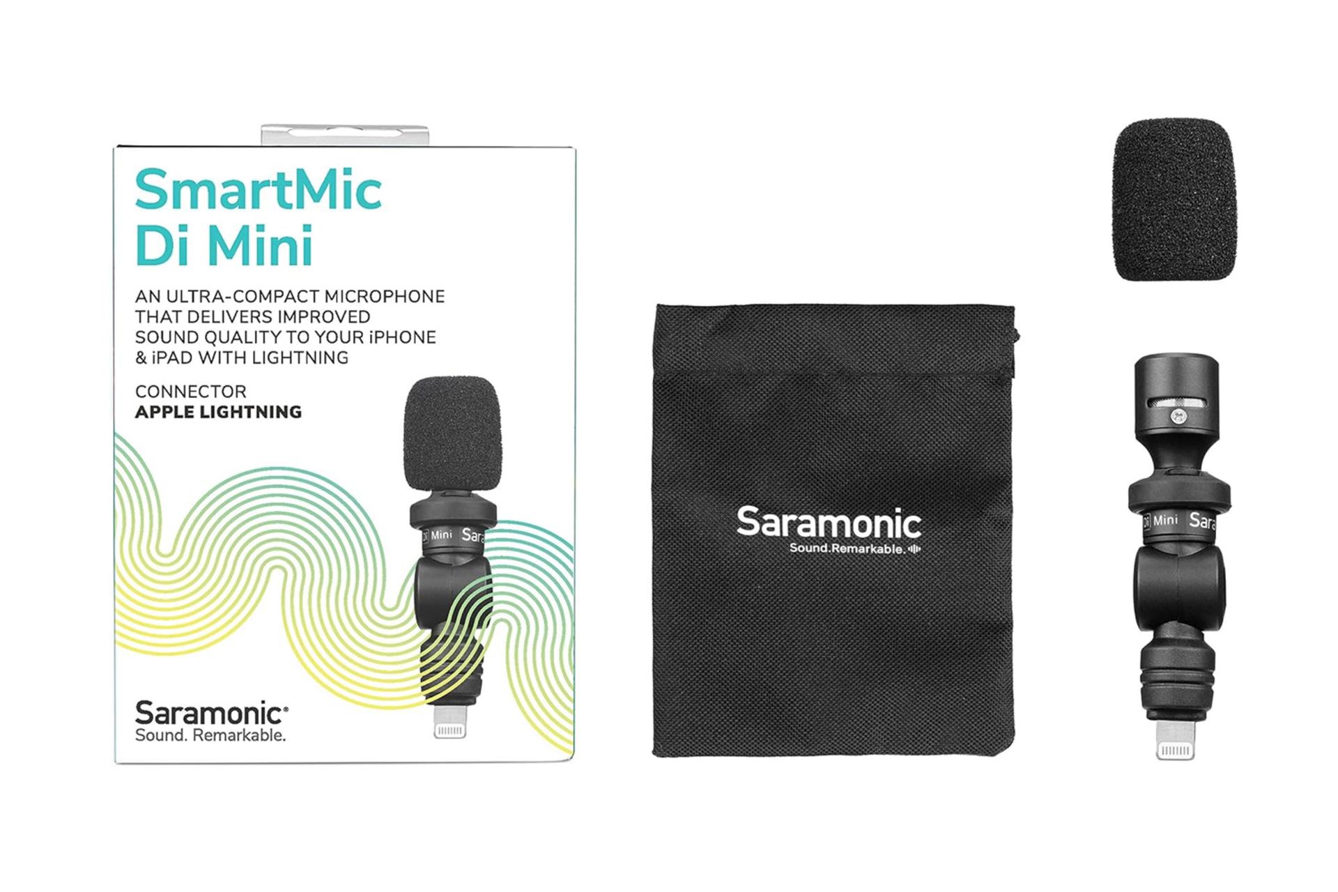 اقلام همراه میکروفون سارامونیک SmartMic Di Mini Lightning
