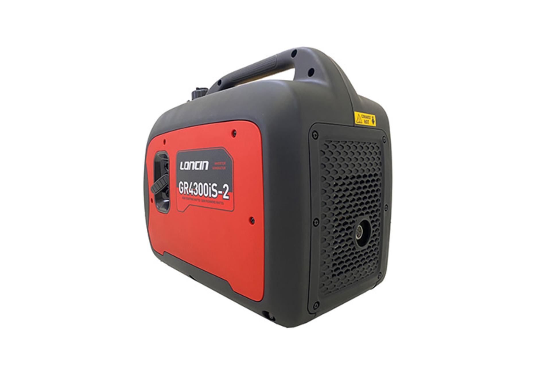 موتور برق لانسین LONCIN GR4300iS-2 نمای پشت و چپ