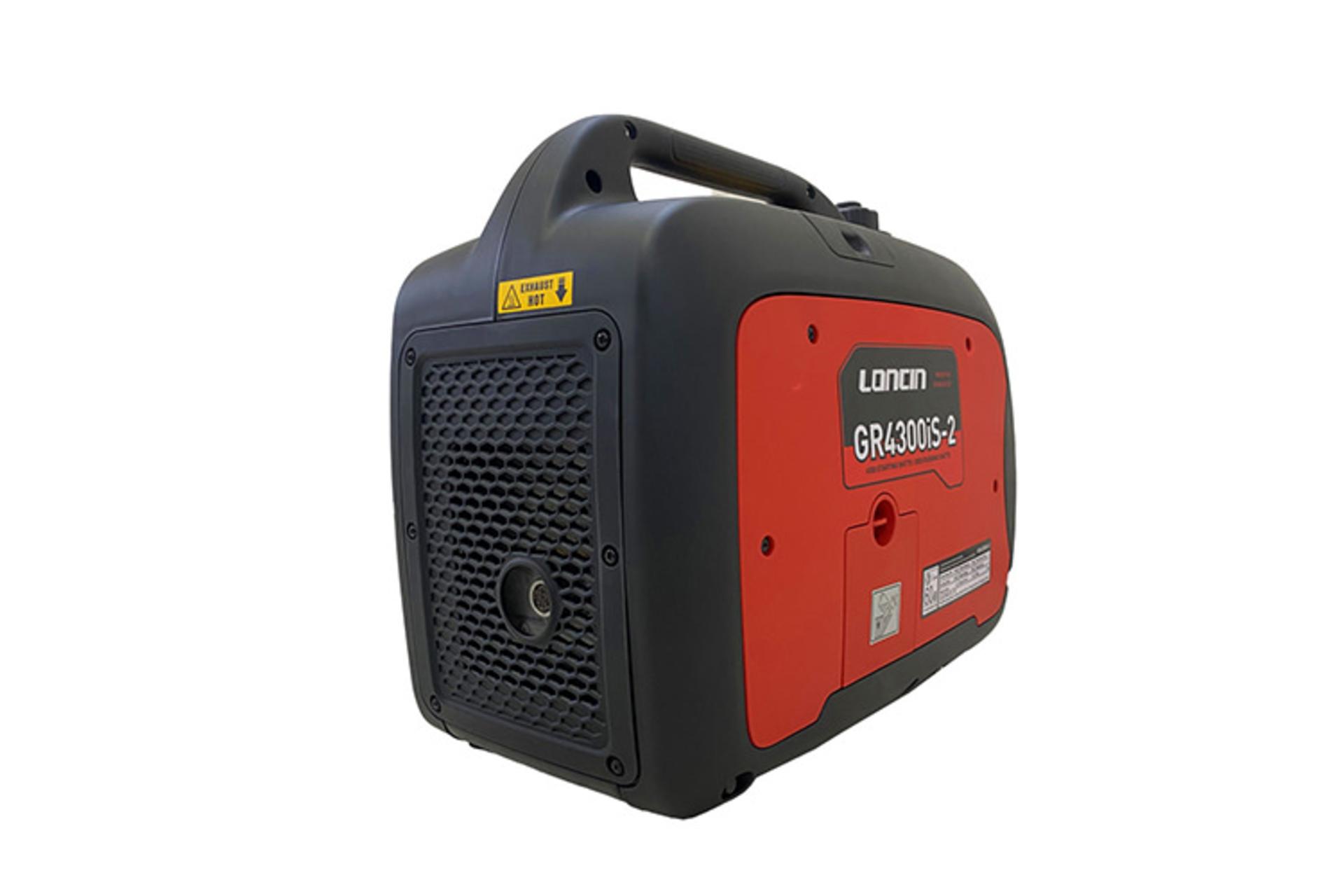 موتور برق لانسین LONCIN GR4300iS-2 نمای پشت و راست