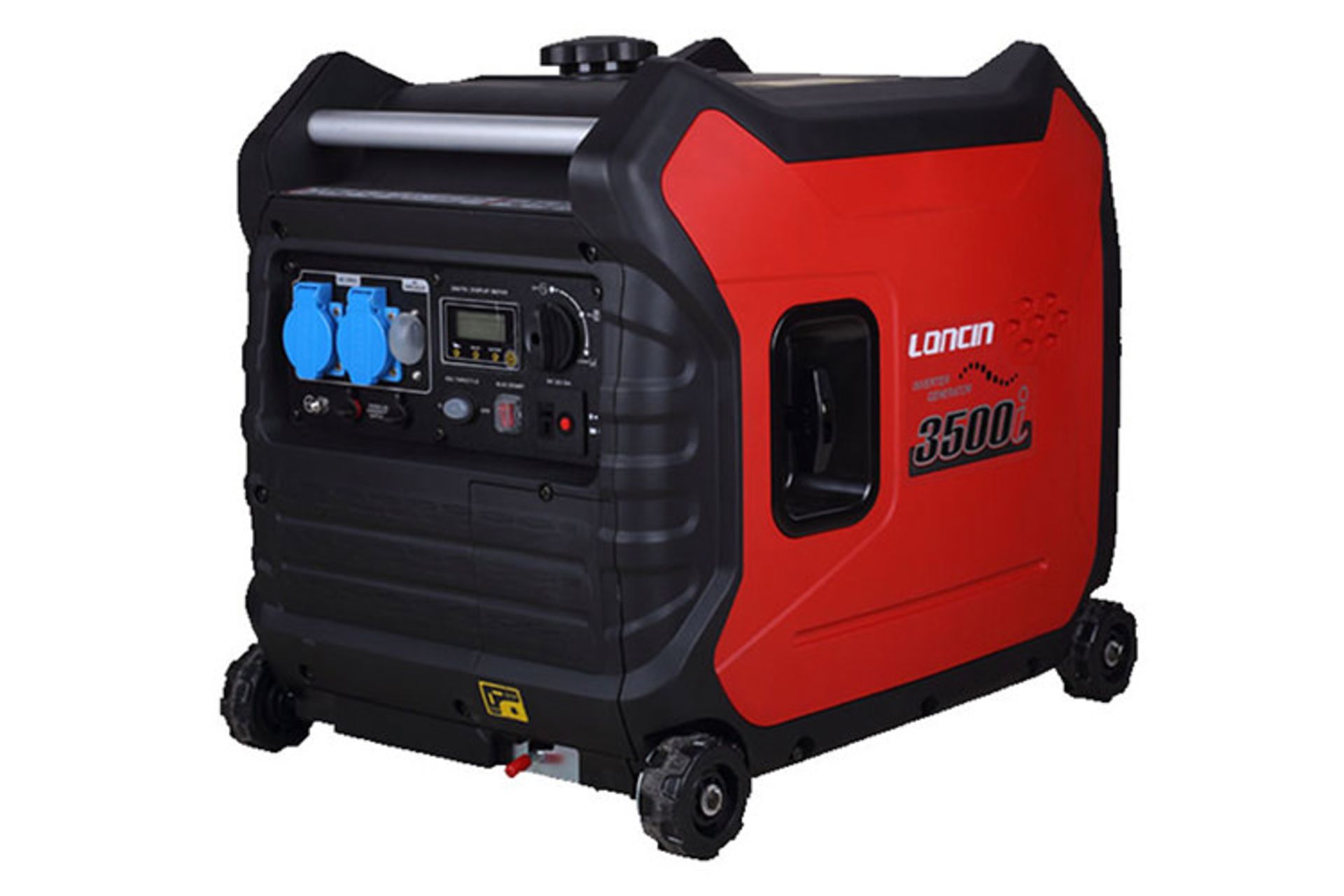 موتور برق لانسین LONCIN LC3500i نمای جلو و جانبی