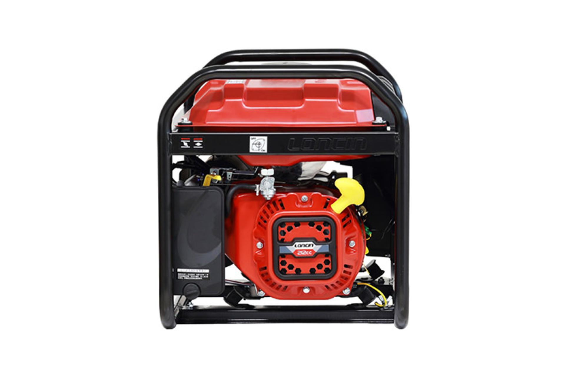 موتور برق لانسین LONCIN LC3500-A نمای جانبی