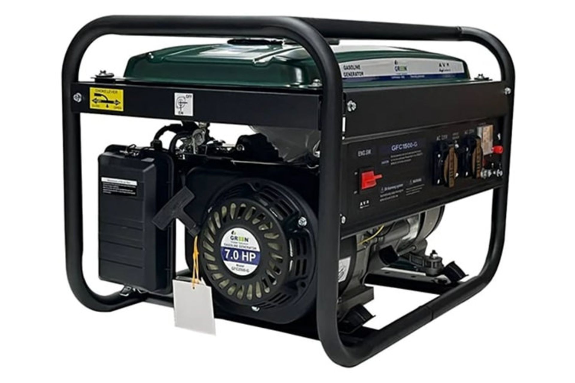 موتور برق گرین پاور Green Power GFC1500-G نمای جلو و جانبی