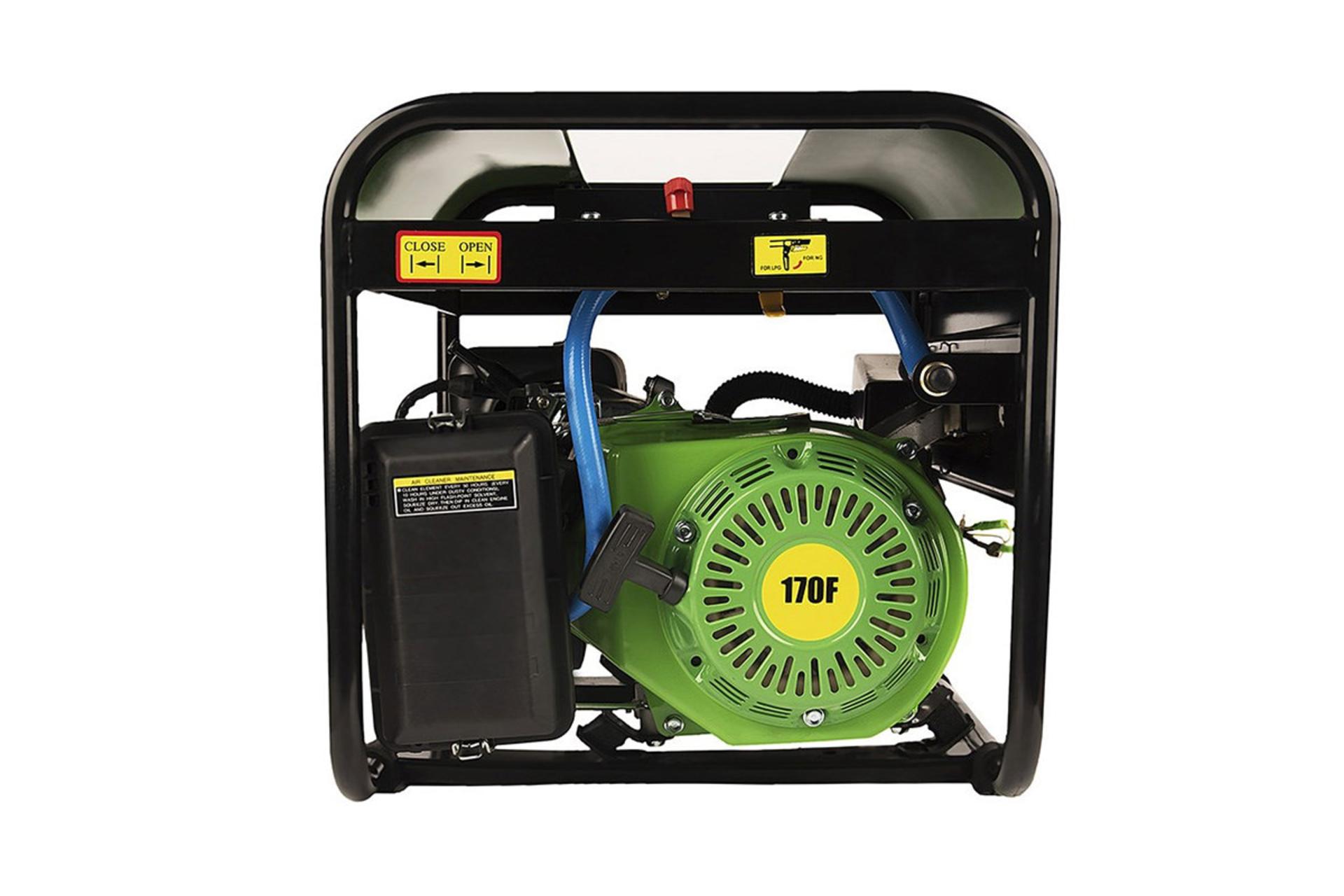 موتور برق گرین پاور Green Power CC2500-A نمای جانبی