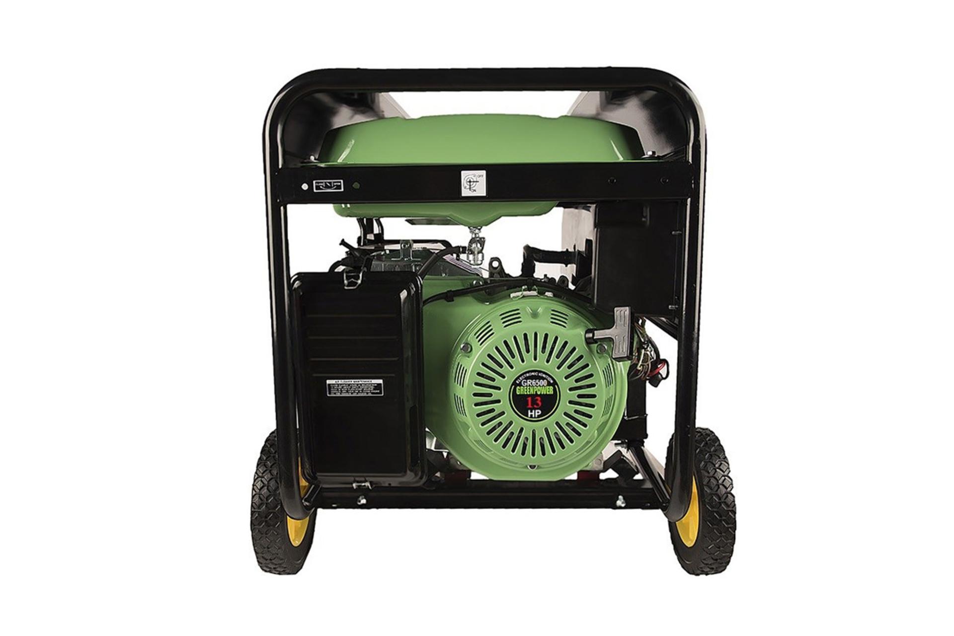 موتور برق گرین پاور Green Power GR6500-E2 نمای جانبی