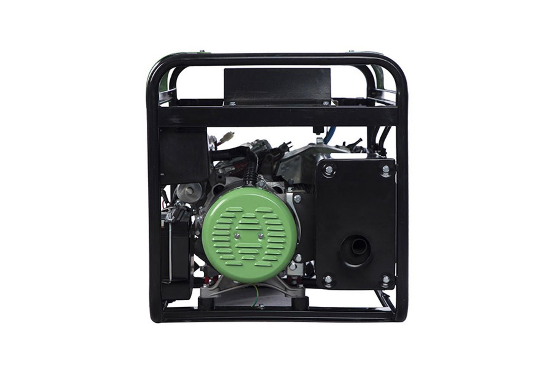 موتور برق گرین پاور Green Power CC5000AT-NG/LPG نمای جانبی راست