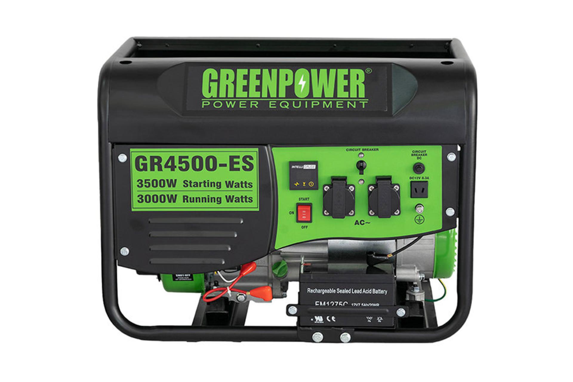 موتور برق گرین پاور Green Power GR4500-ES نمای جلو