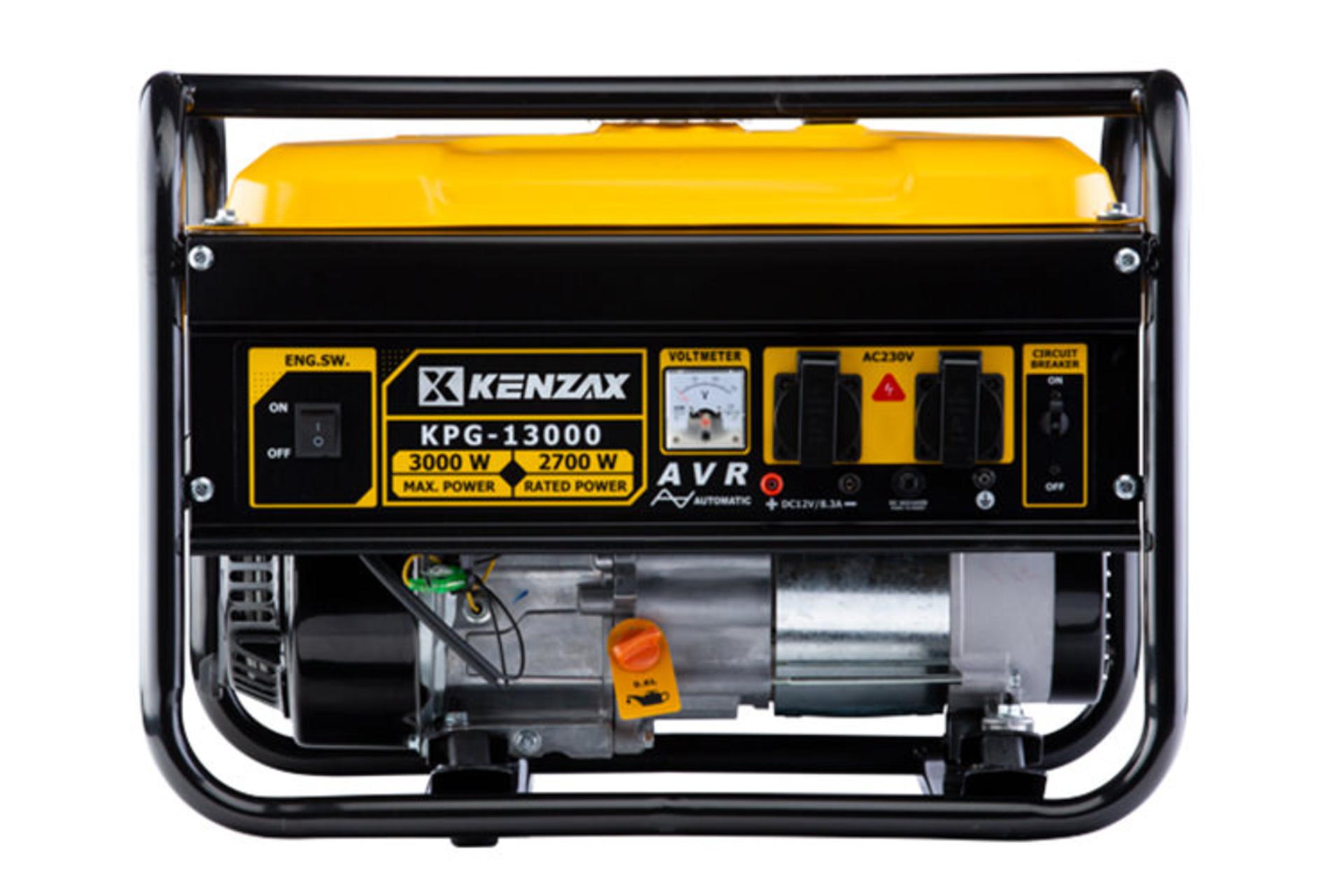 موتور برق کنزاکس KENZAX KPG-13000 نمای جلو