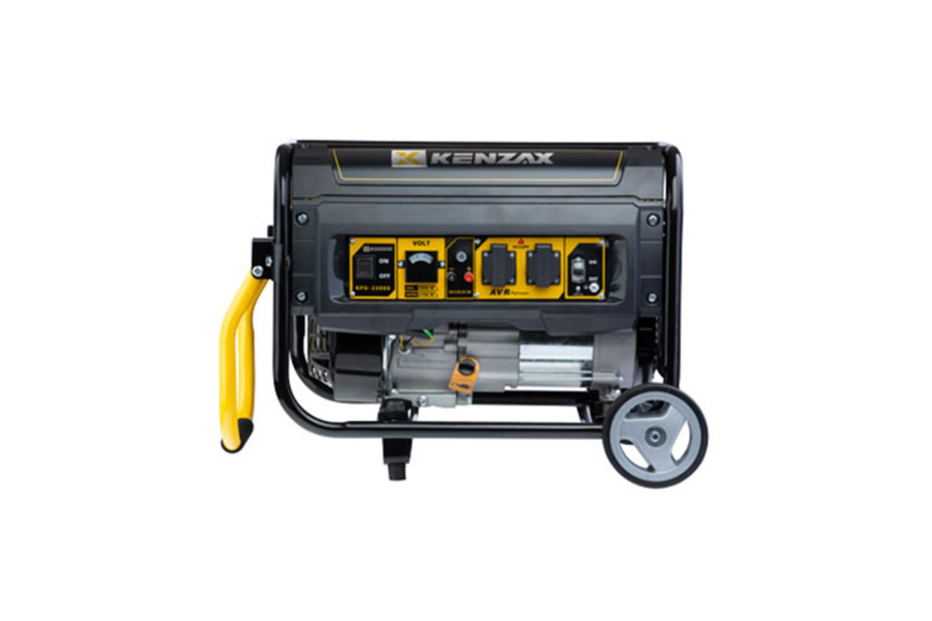 موتور برق کنزاکس KENZAX KPG-23000 نمای جلو