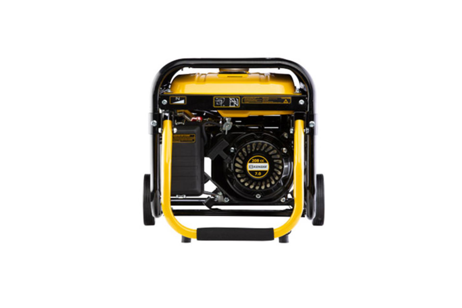 موتور برق کنزاکس KENZAX KPG-23000 نمای جانبی چپ