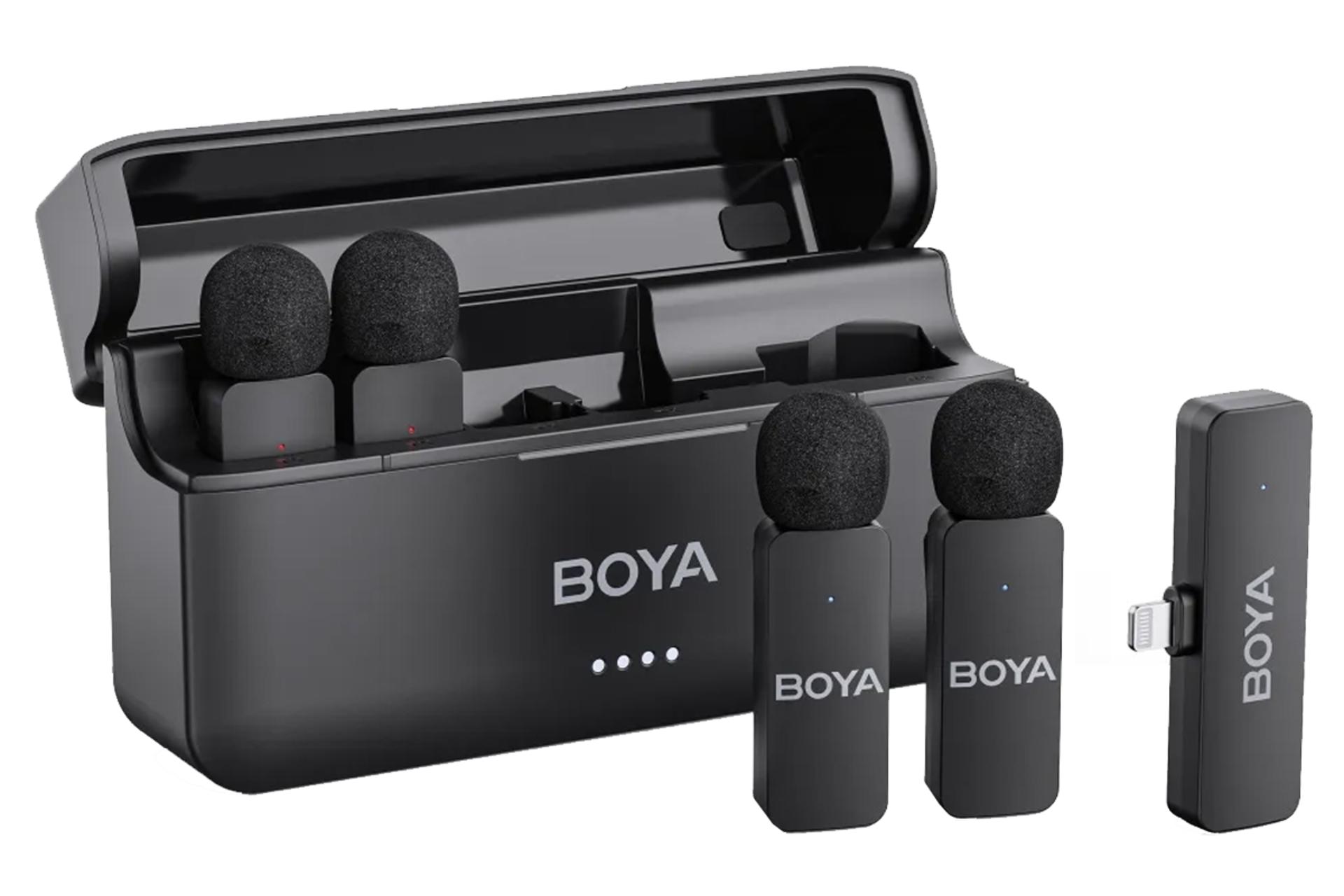 میکروفون بویا BY-V4D Lightning رنگ مشکی