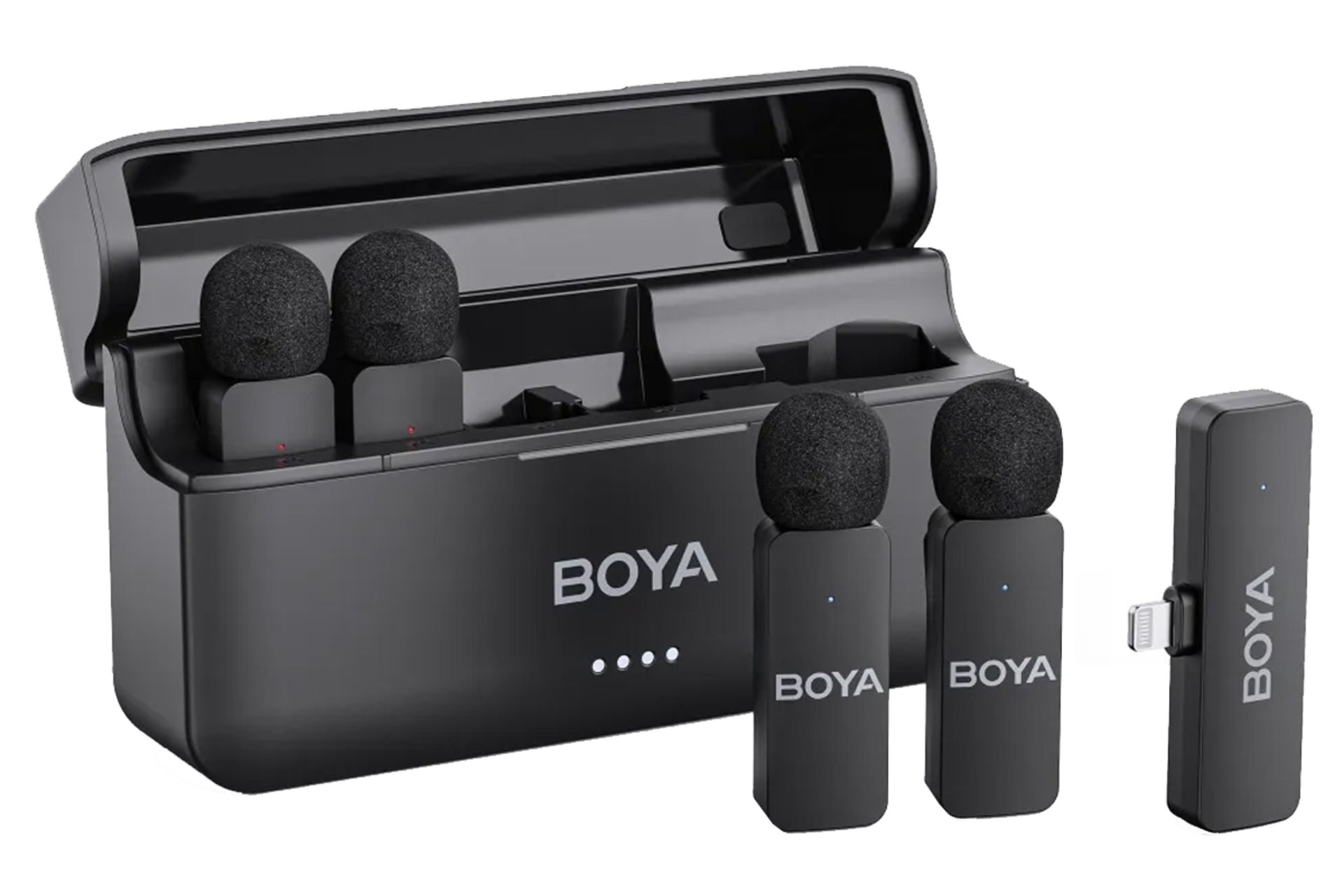 میکروفون بویا BY-V4D Lightning رنگ مشکی