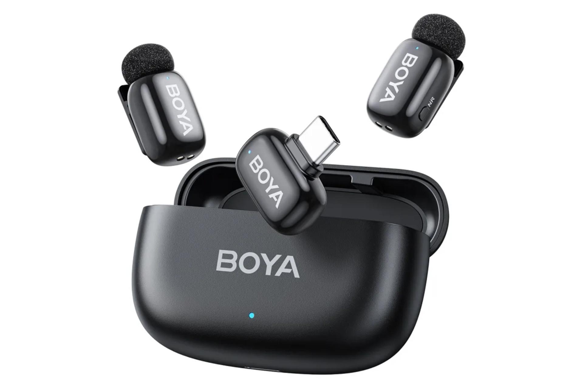 میکروفون بویا mini Type-C رنگ مشکی