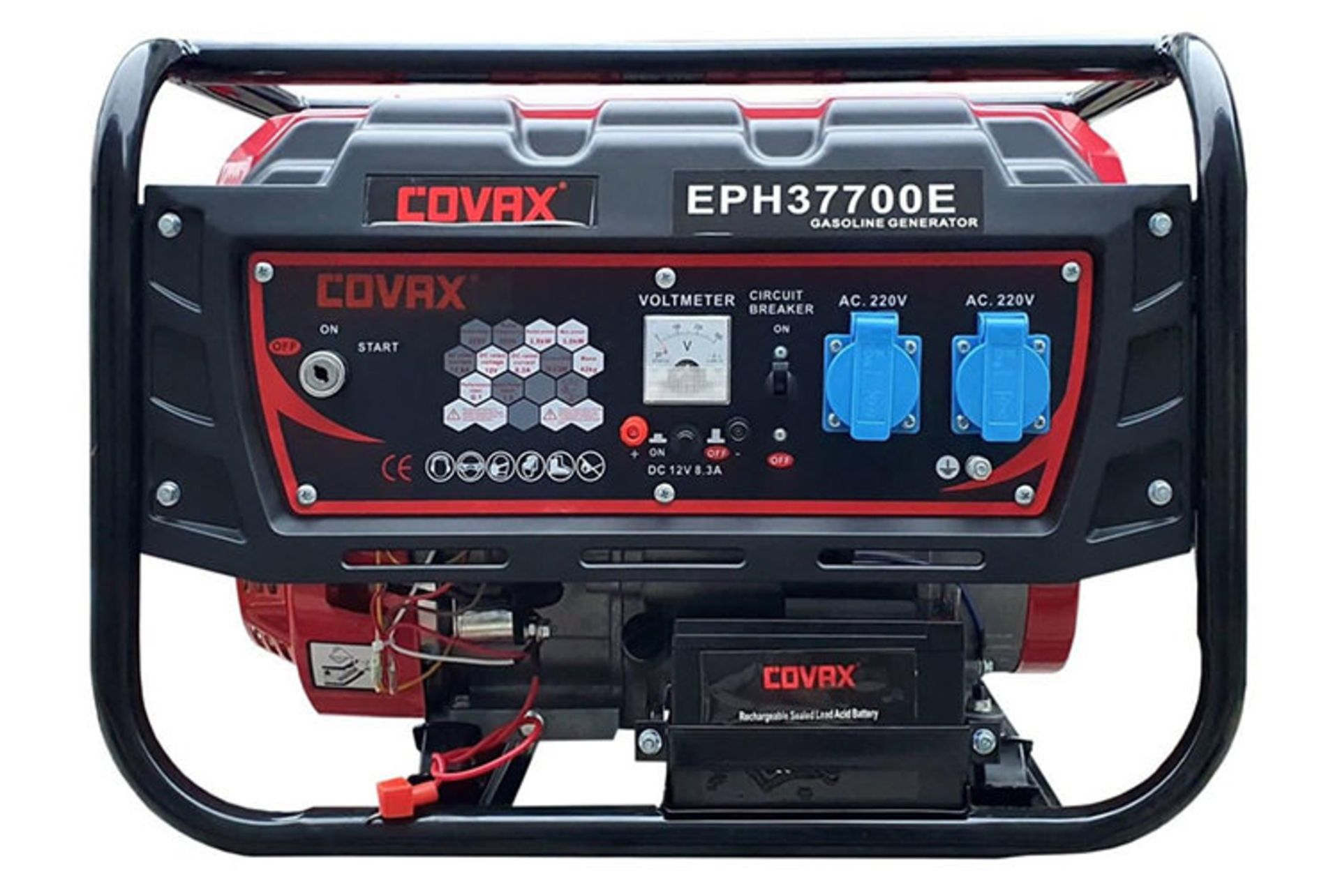 موتور برق کواکس COVAX EPH37700E نمای جلو