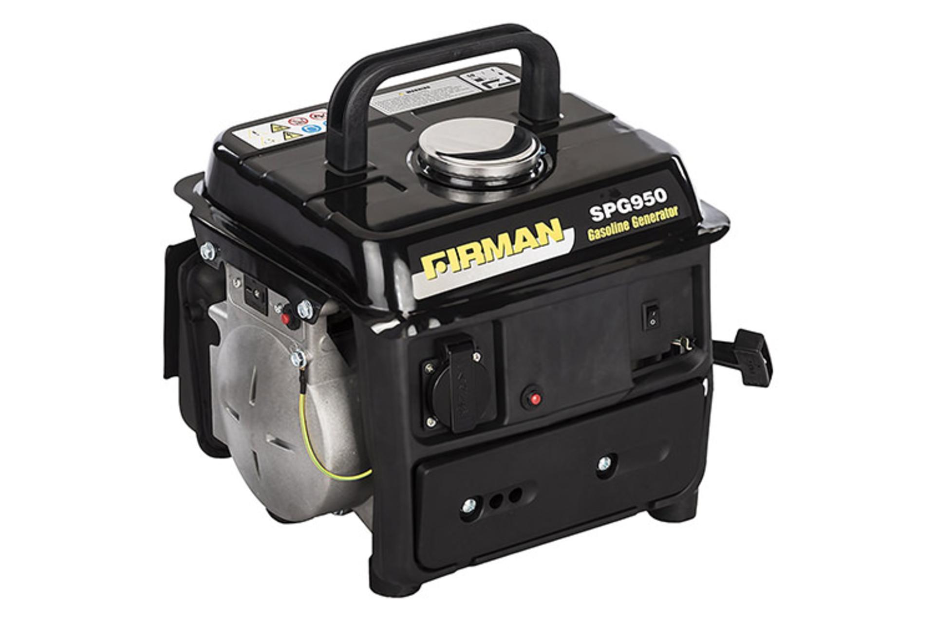 موتور برق فیرمن FIRMAN SPG950 نمای جلو و جانبی