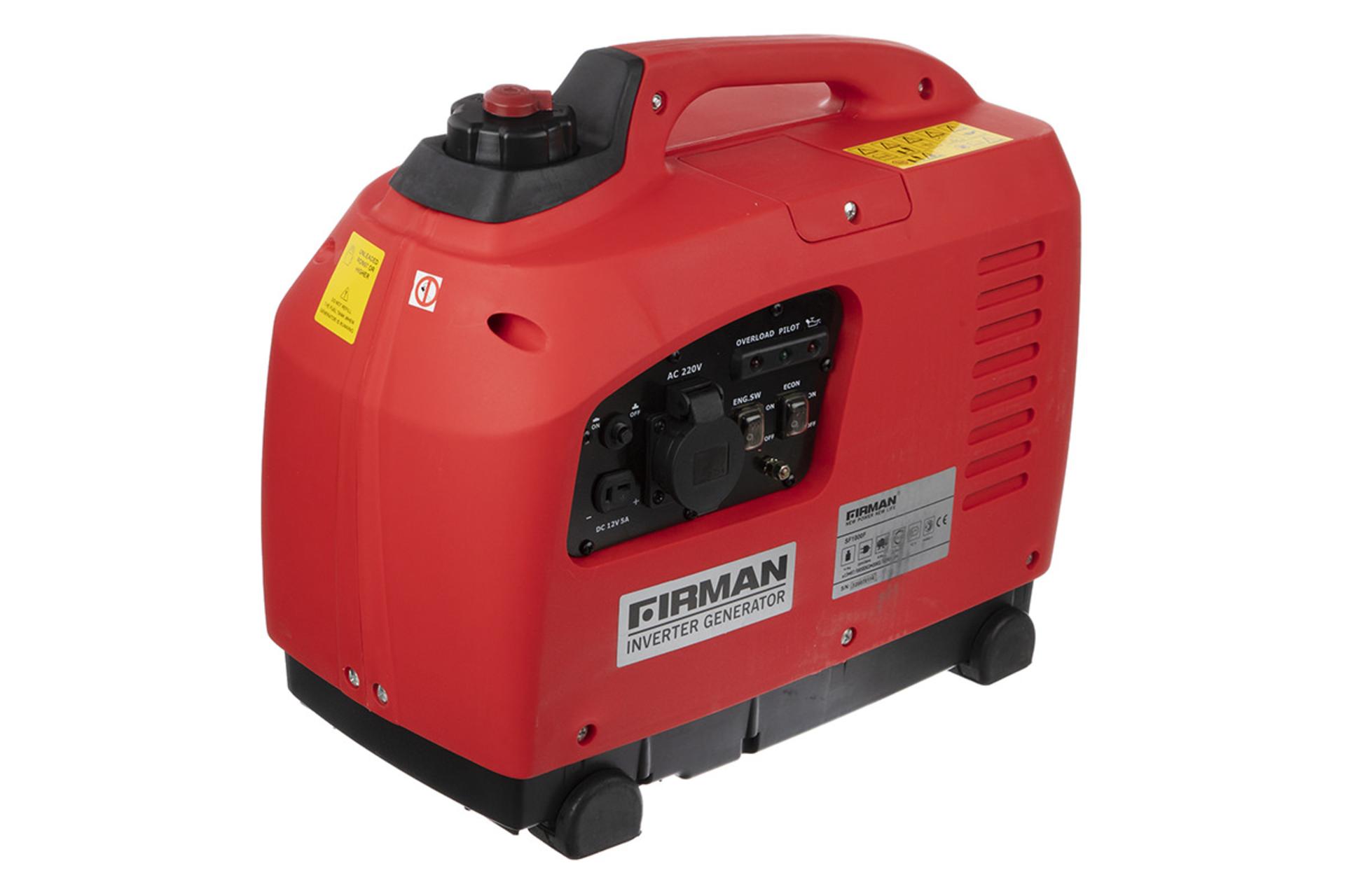 موتور برق فیرمن FIRMAN SF1000F نمای جلو و جانبی