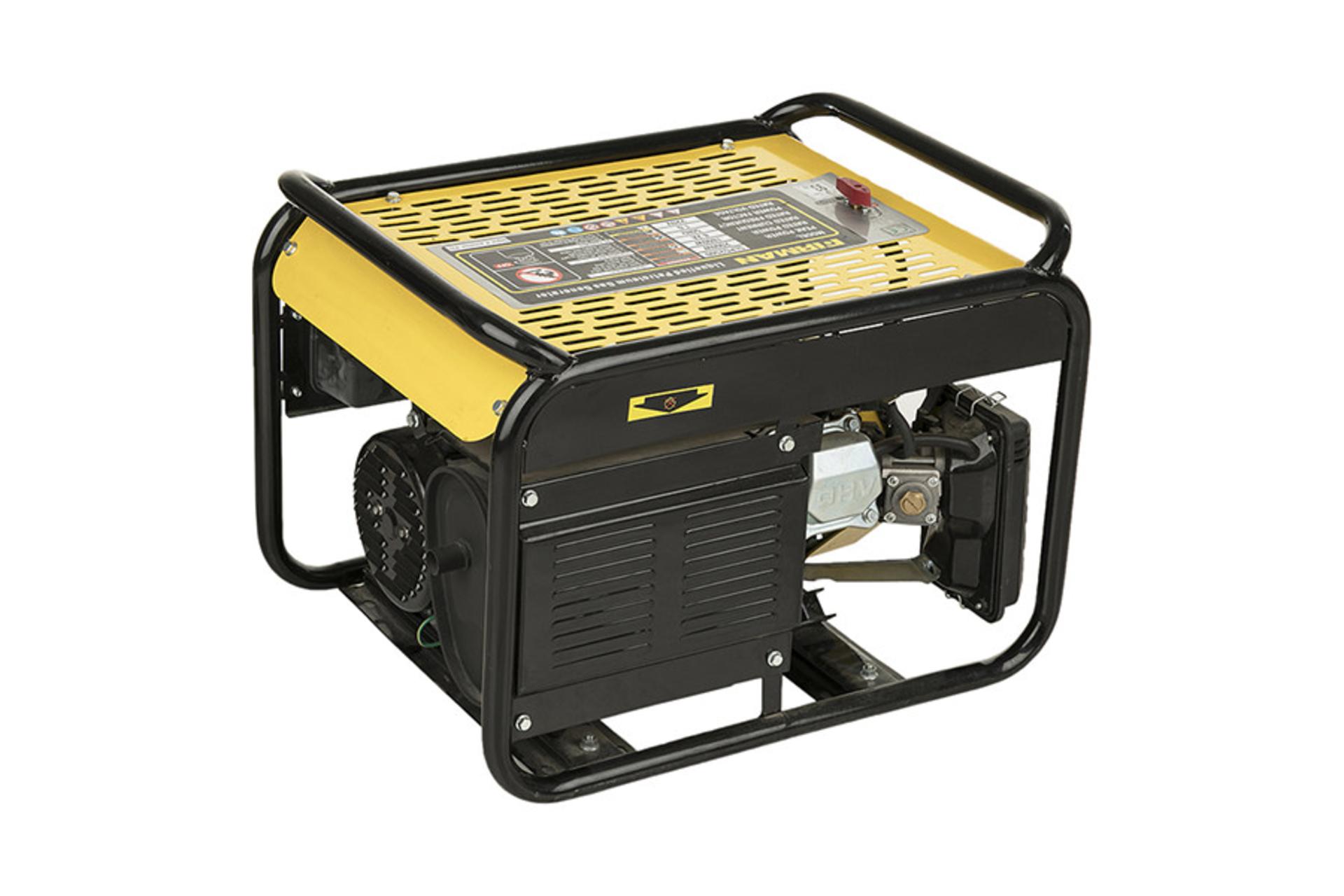 مرجع متخصصين ايران موتور برق فيرمن FIRMAN SLPG2500 نماي پشت و بالا