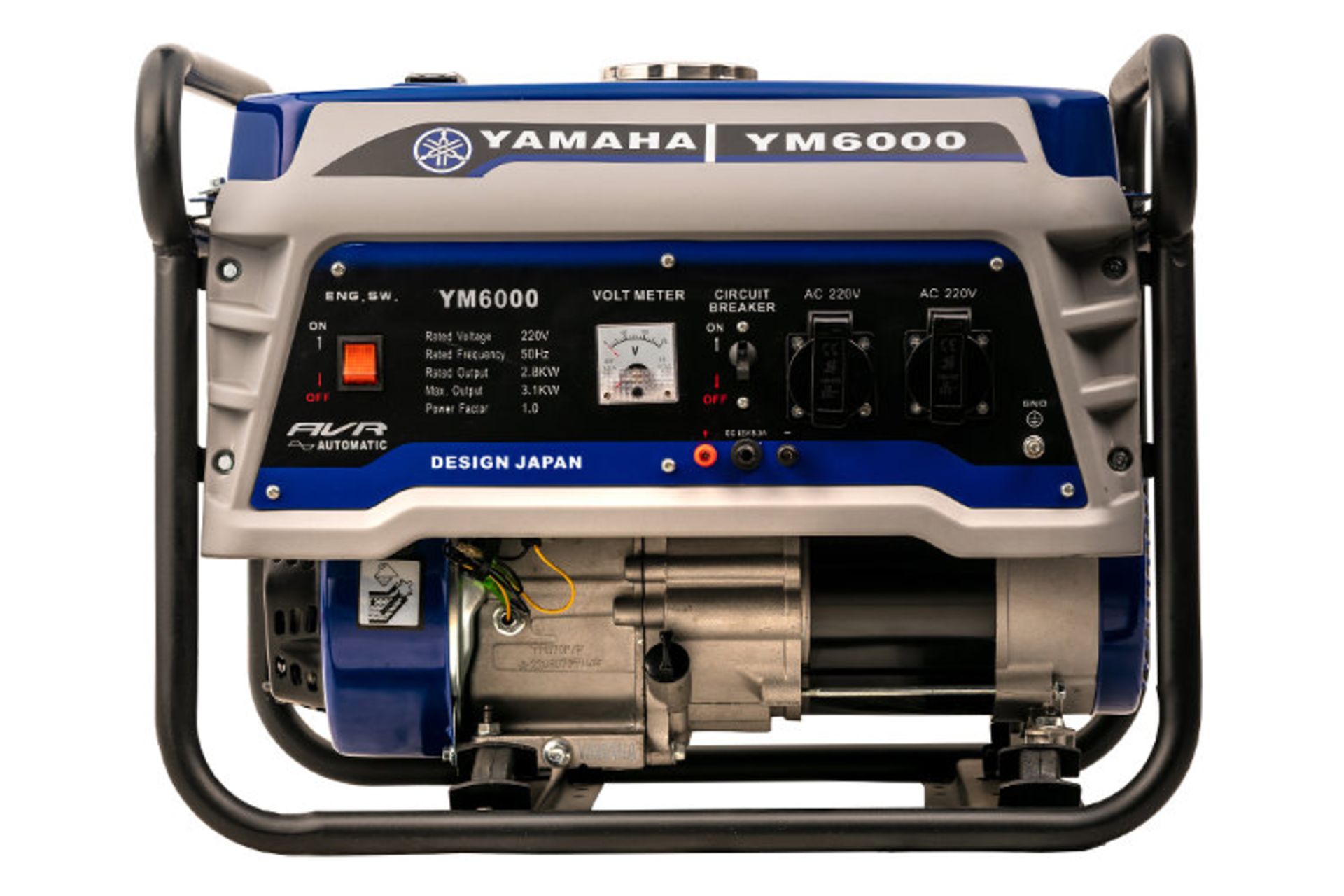 موتور برق یاماها YAMAHA YM6000 نمای جلو