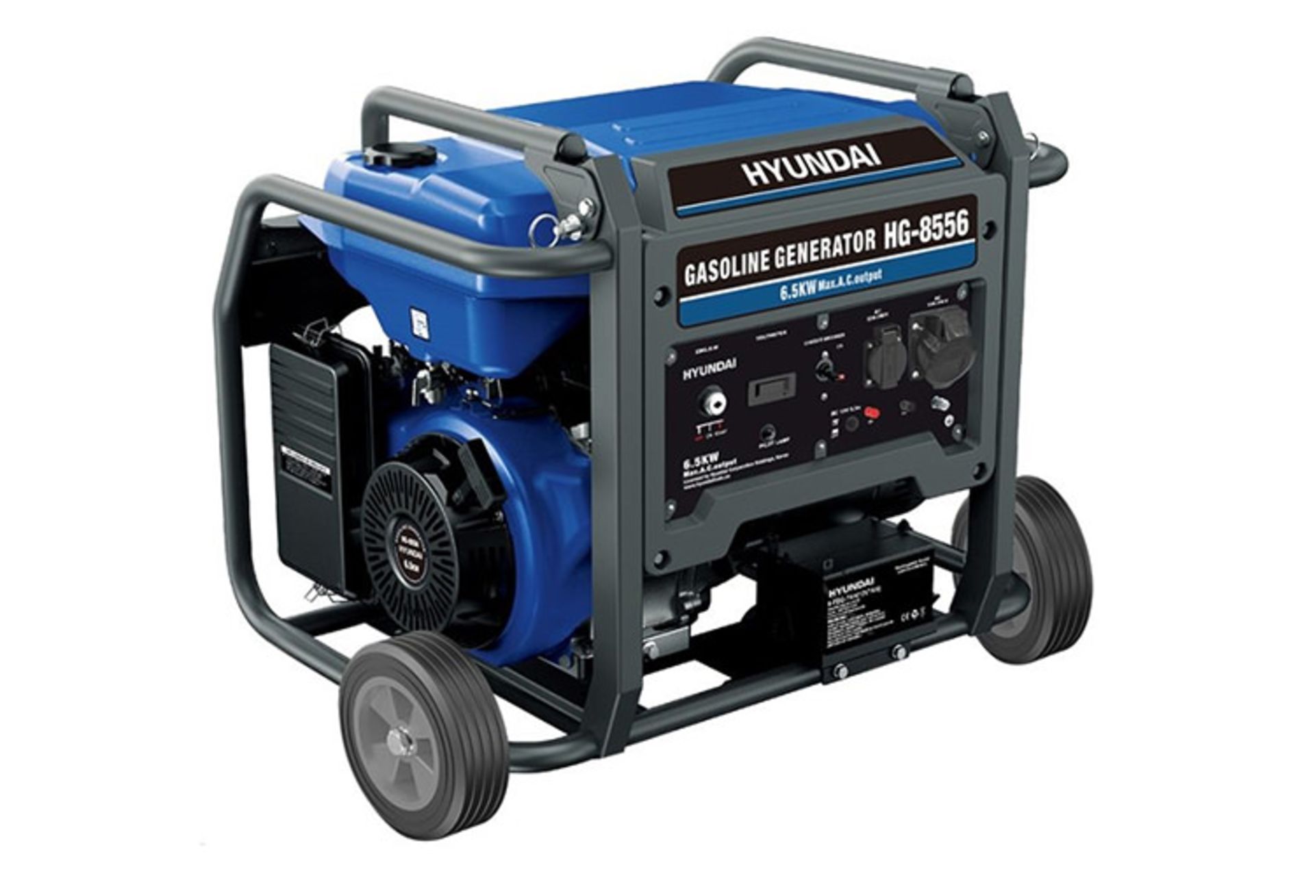 موتور برق هیوندای Hyundai HG-8556 نمای جلو و جانبی