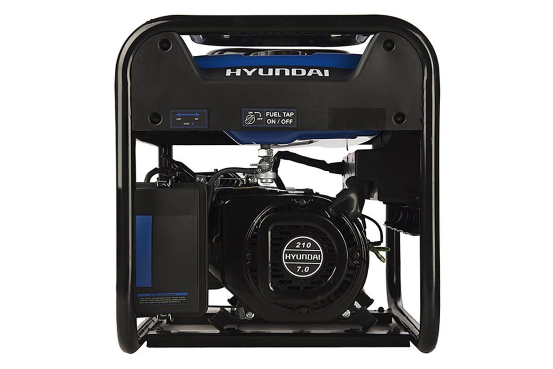 موتور برق هیوندای Hyundai HG5355-PG نمای جانبی