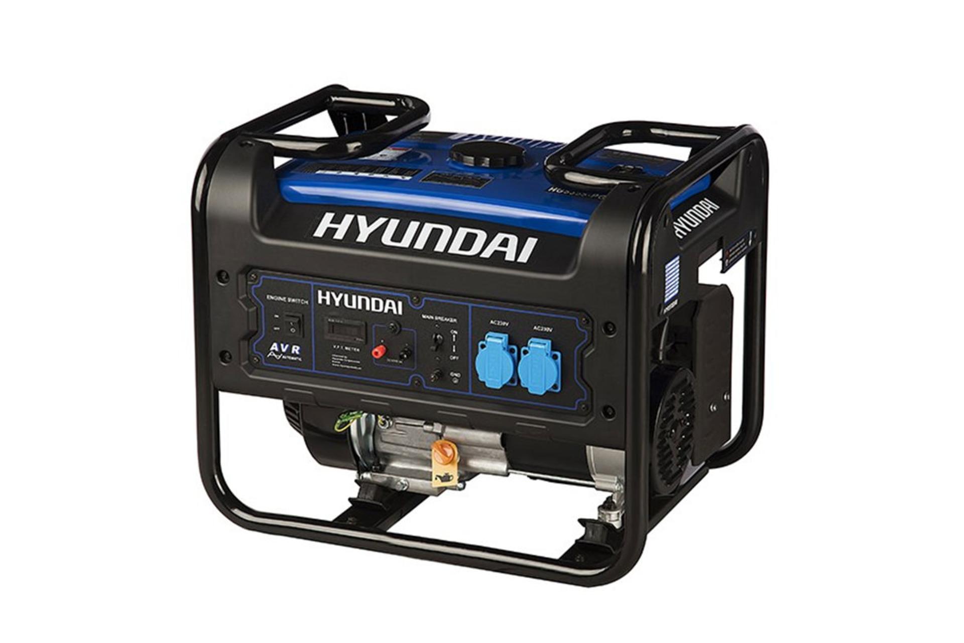 موتور برق هیوندای Hyundai HG5355-PG نمای جلو و راست