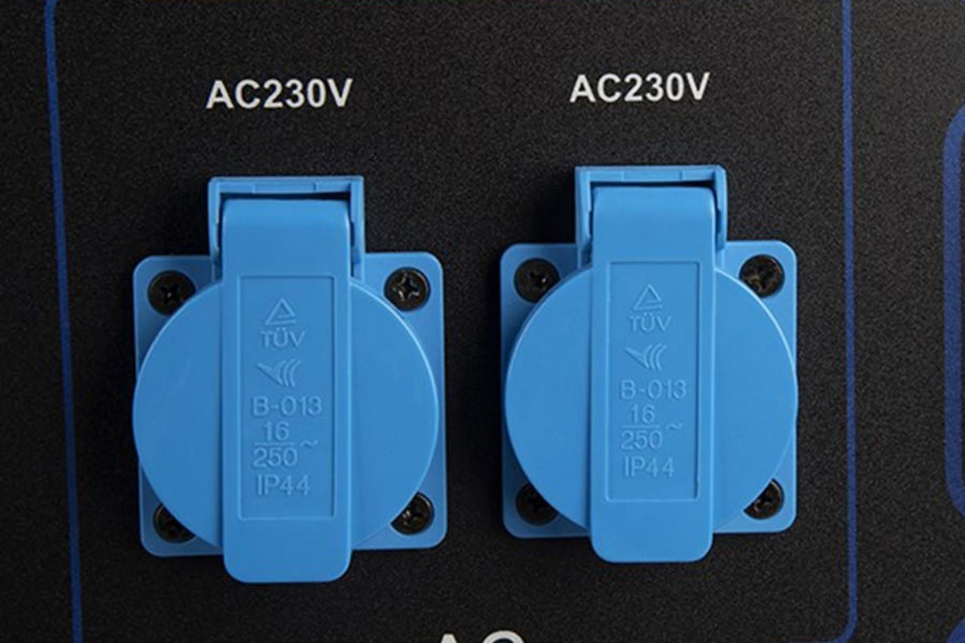 موتور برق هیوندای Hyundai HG8550-PG نمای خروجی AC