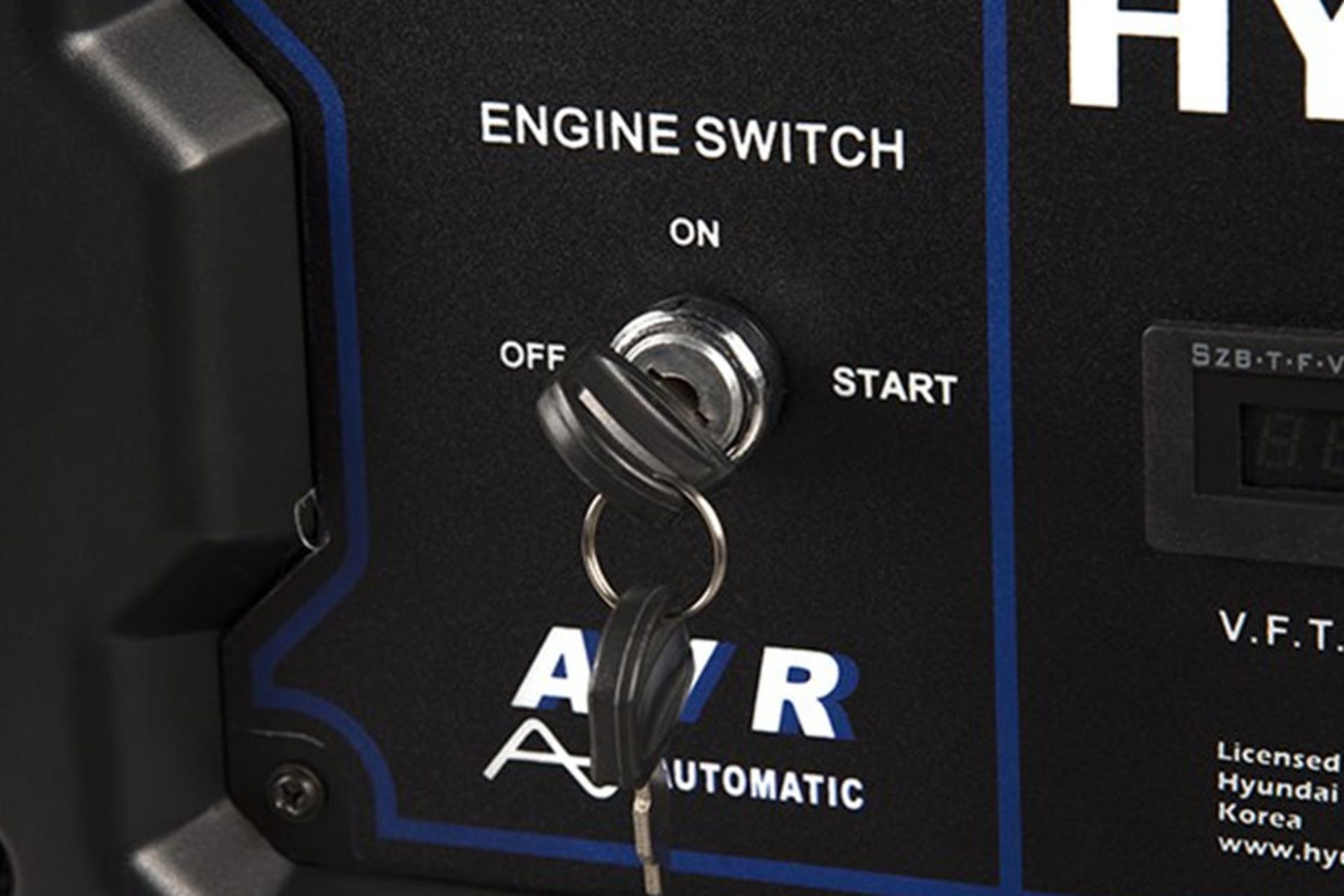 موتور برق هیوندای Hyundai HG8550-PG نمای سوییج