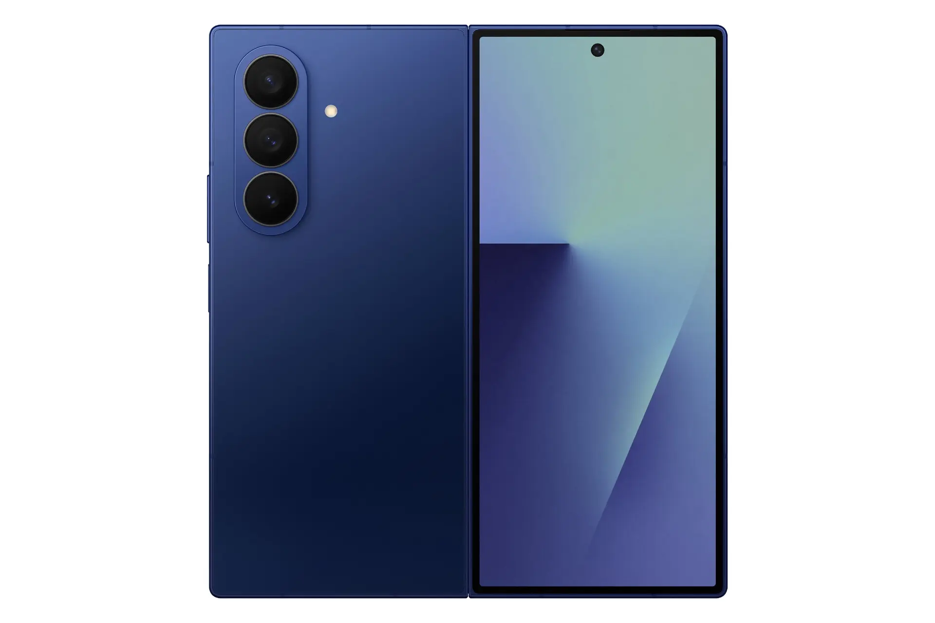 پنل جلو و پشت گوشی موبایل گلکسی زد فولد 7 سامسونگ آبی تیره / Samsung Galaxy Z Fold7