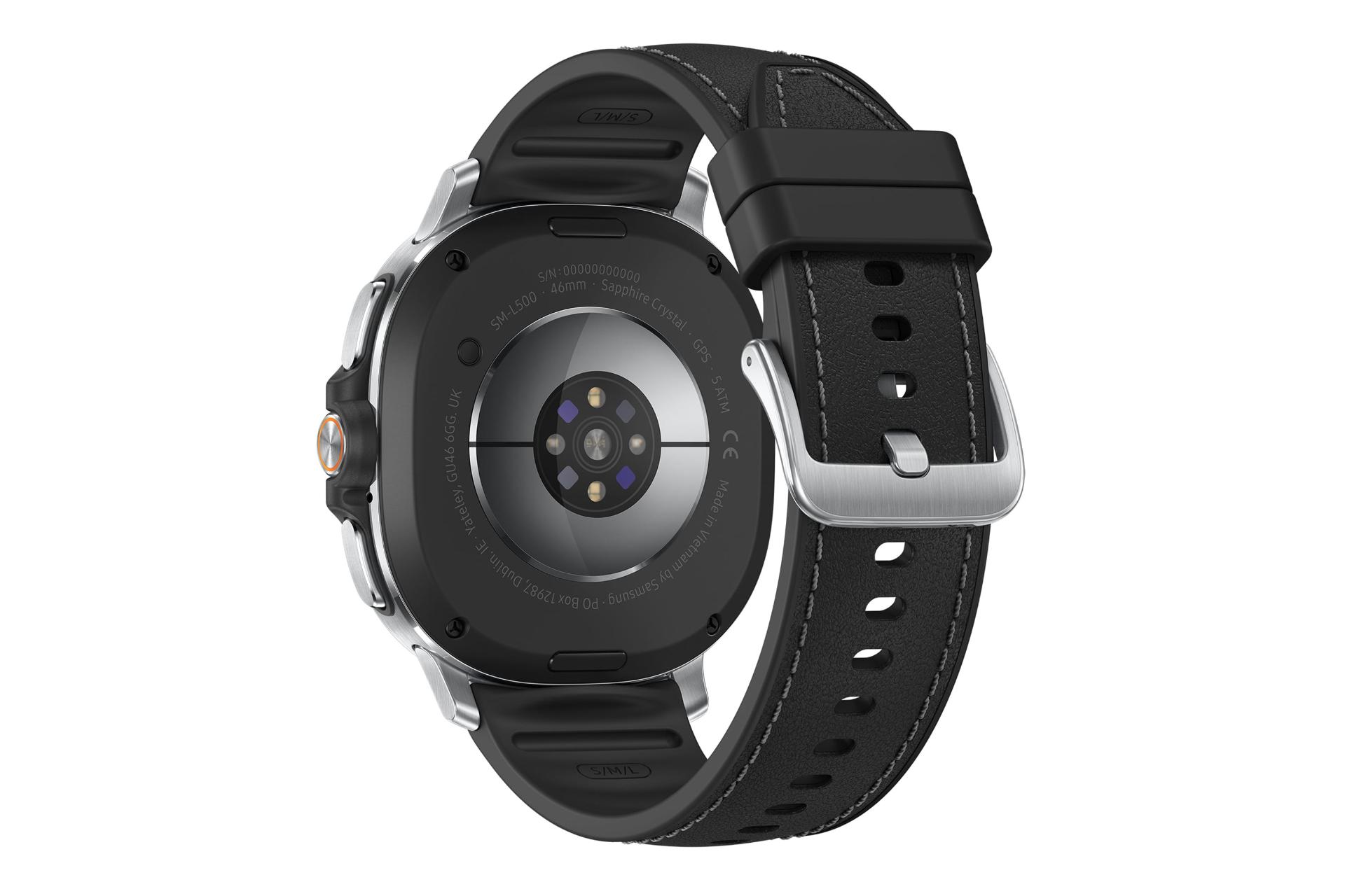 پشت ساعت هوشمند سامسونگ گلکسی واچ 8 کلاسیک مشکی / Samsung Galaxy Watch8 Classic
