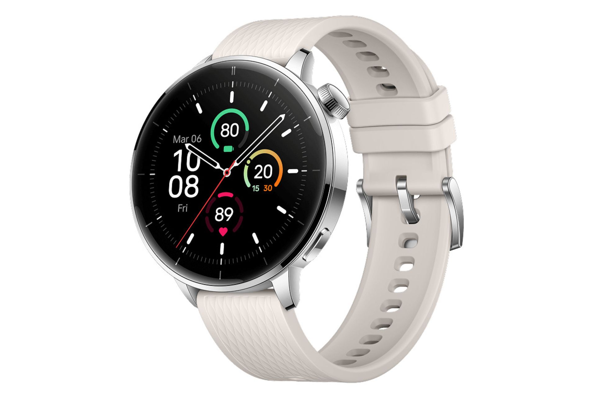 ساعت هوشمند وان پلاس واچ 3 مدل 43 میلی‌متری نقره ای / OnePlus Watch 3 43mm