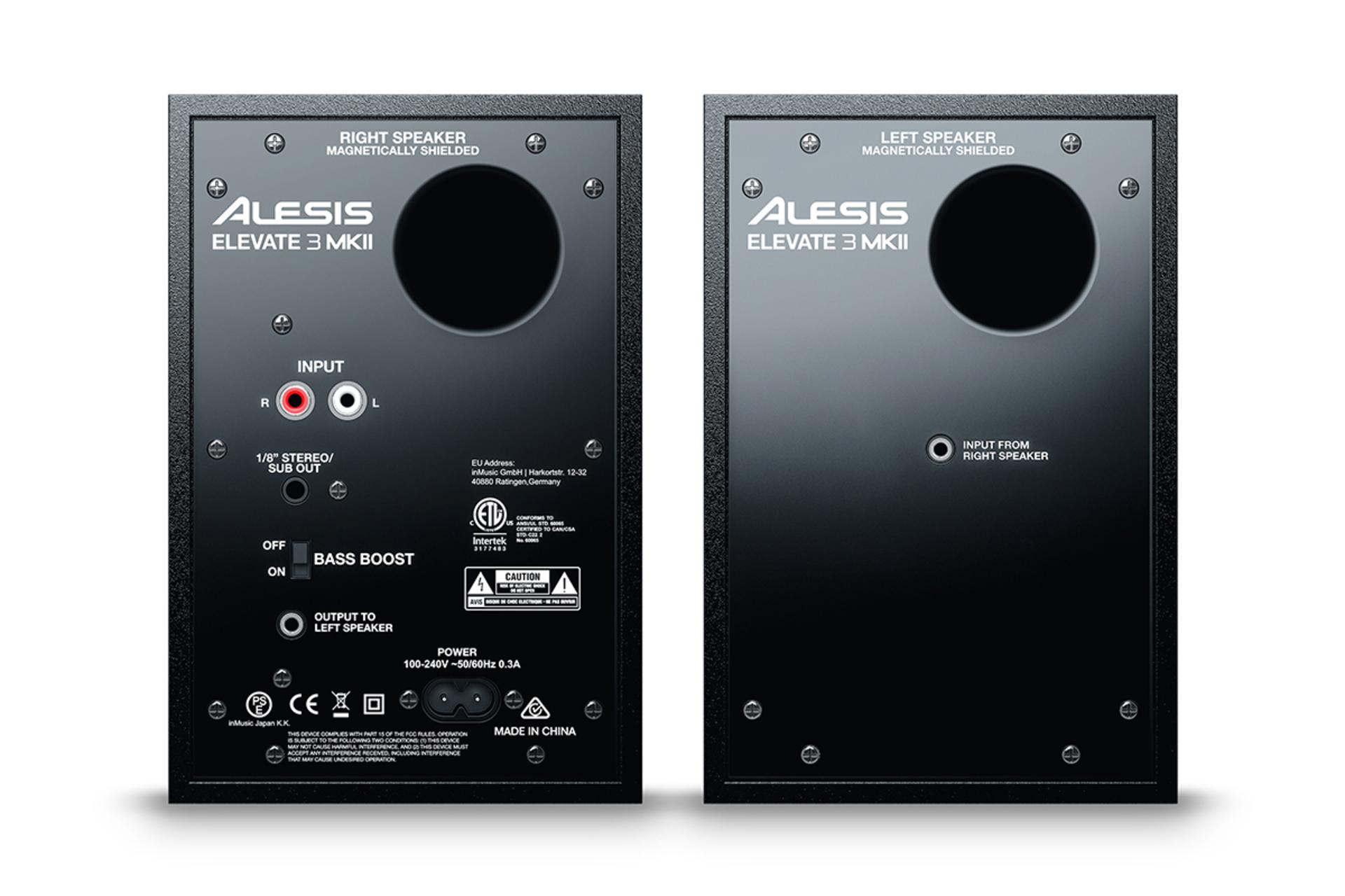 نمای پشت و بدنه اسپیکر السیس Elevate 3 MKII