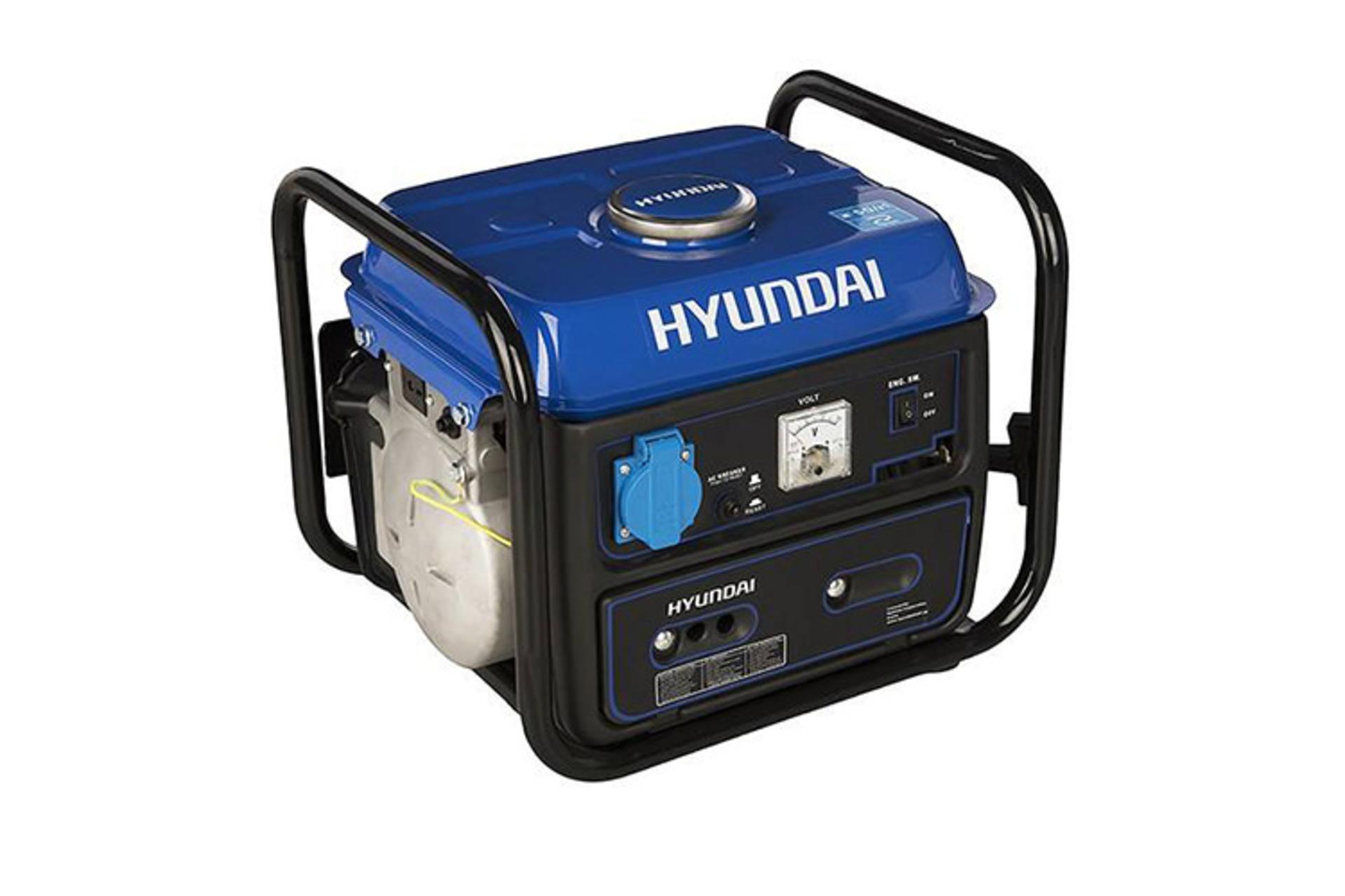 موتور برق هیوندای Hyundai HG2010-PG نمای جلو و چپ