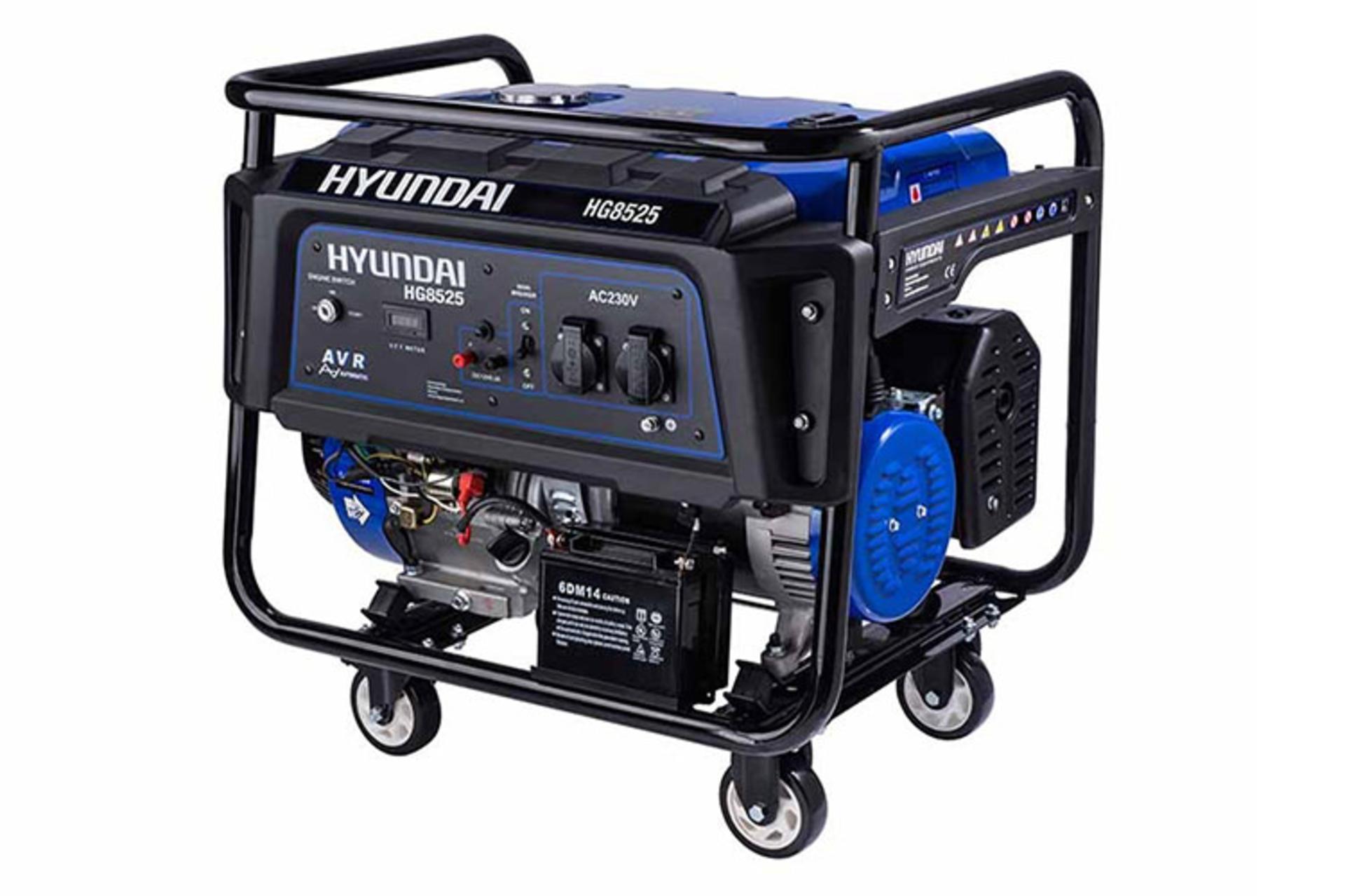 موتور برق هیوندای Hyundai HG8525-PG نمای جلو و راست