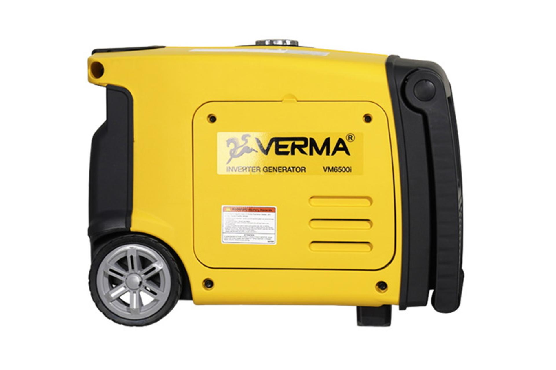 موتور برق ورما VERMA VM6500i نمای جانبی