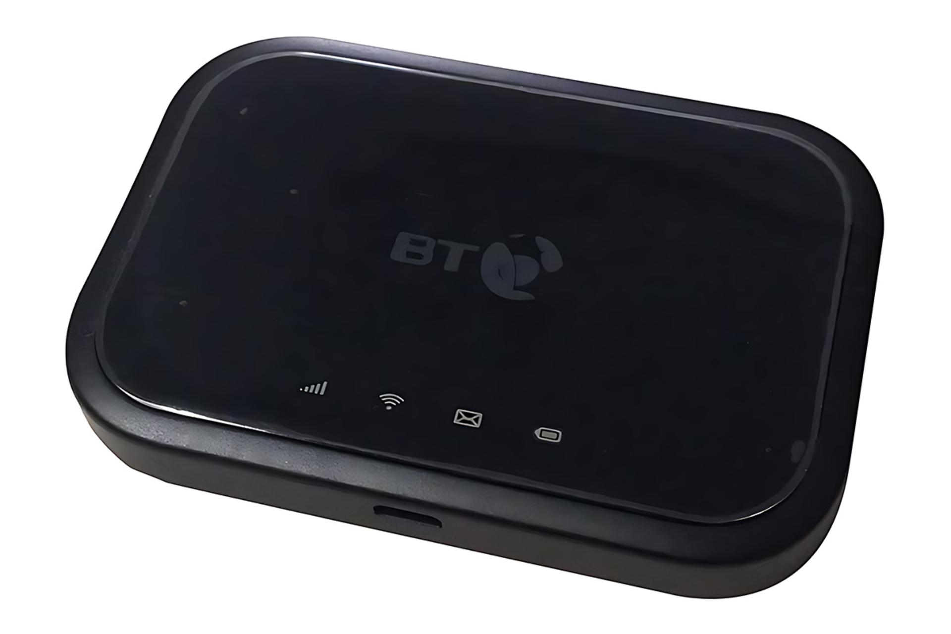 نمای کناری مودم و روتر سیم‌ کارتی آلکاتل alcatel BT70