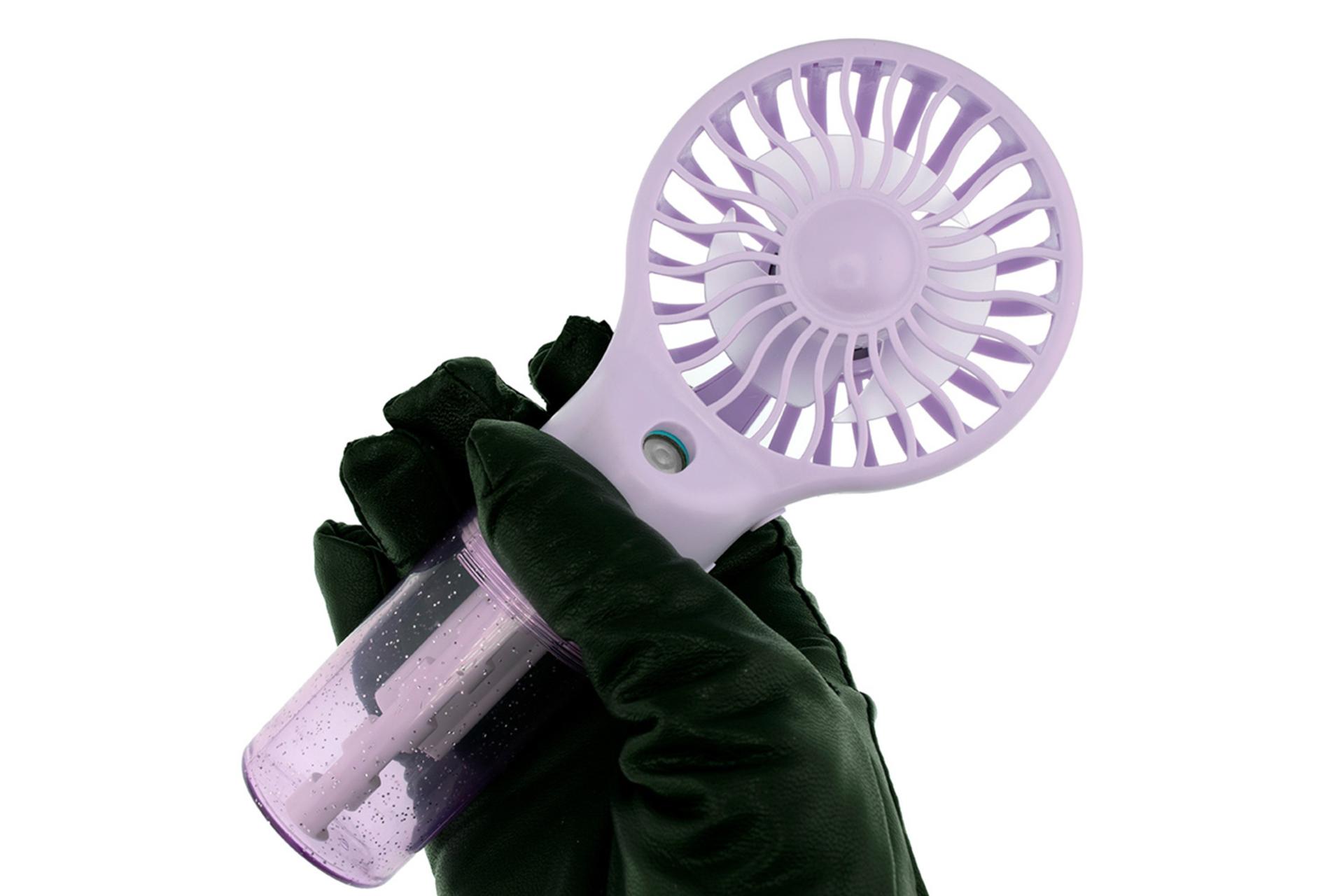 ابعاد پنکه کوچک برانت Brant Fogger Simple در دست