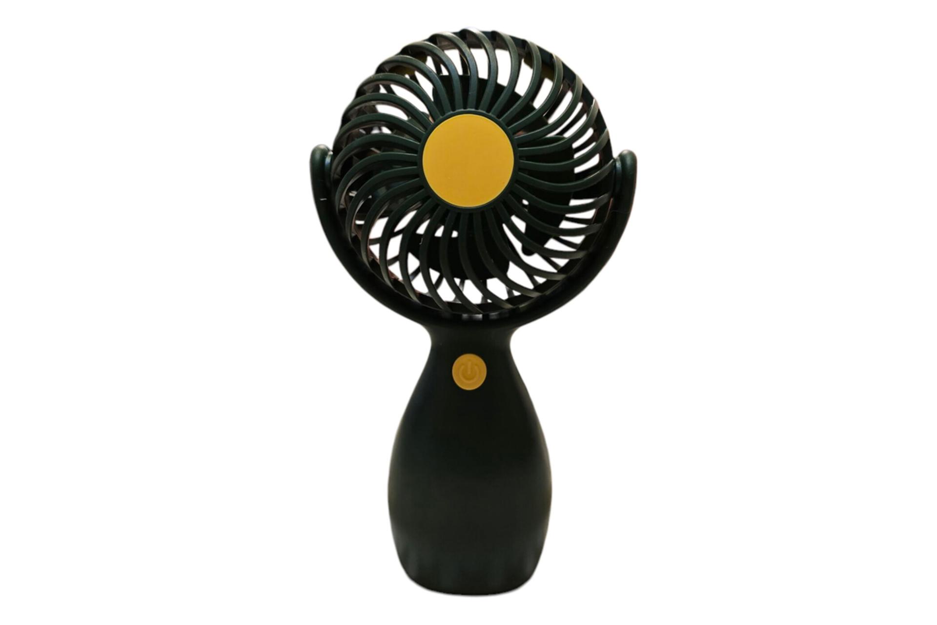 رنگ مشکی پنکه کوچک دستی مدل گربه‌‎ای Small fan Cat