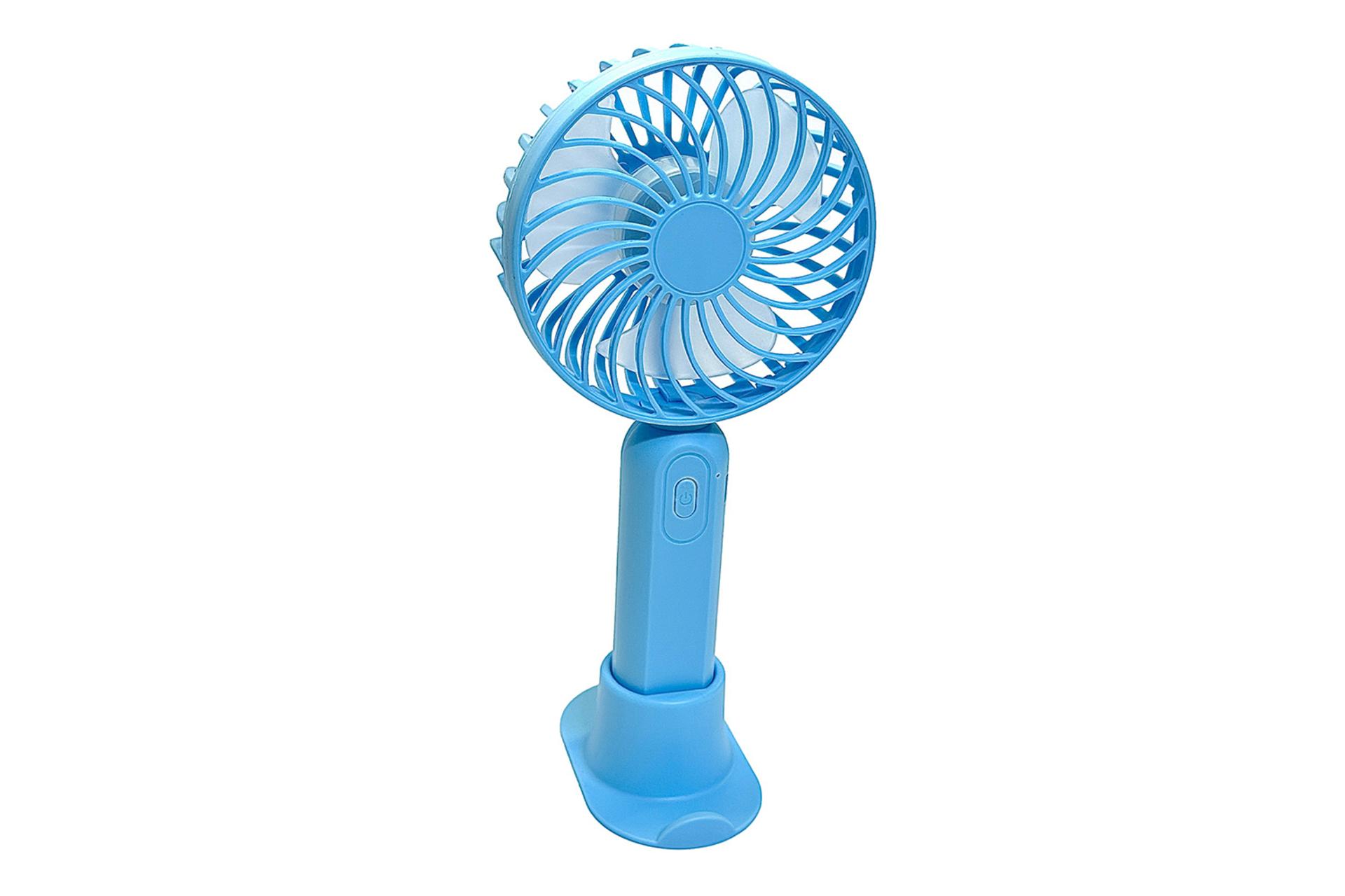 رنگ آبی پنکه کوچک دستی Small fan F9