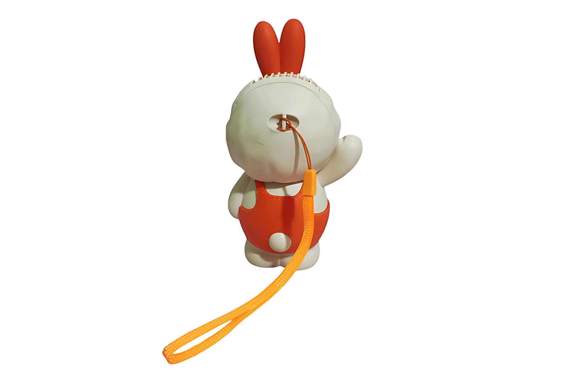 نمای پشتی پنکه کوچک همراه مدل خرگوش Small fan Rabbit