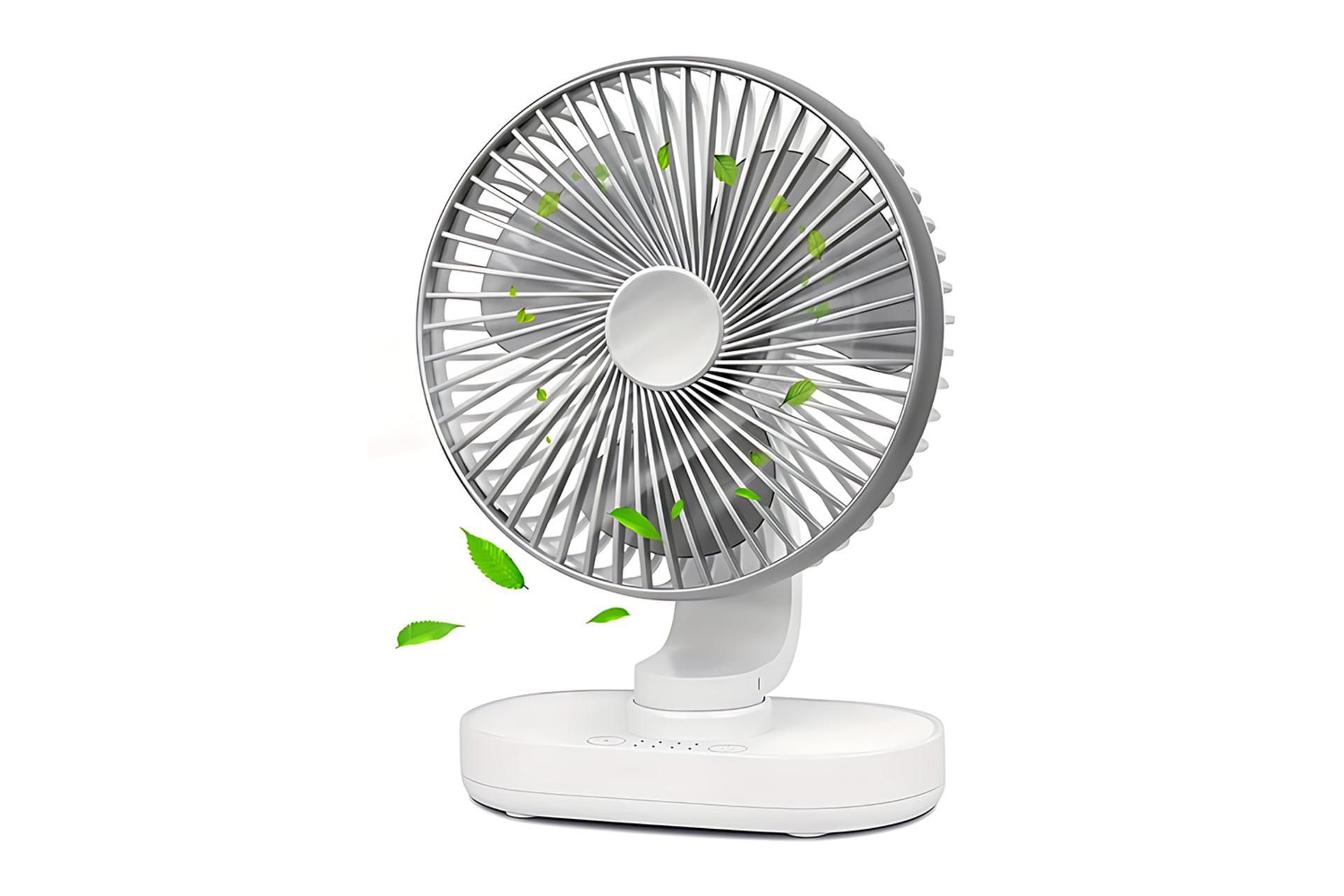 نمای کناری پنکه کوچک رومیزی Small fan D77