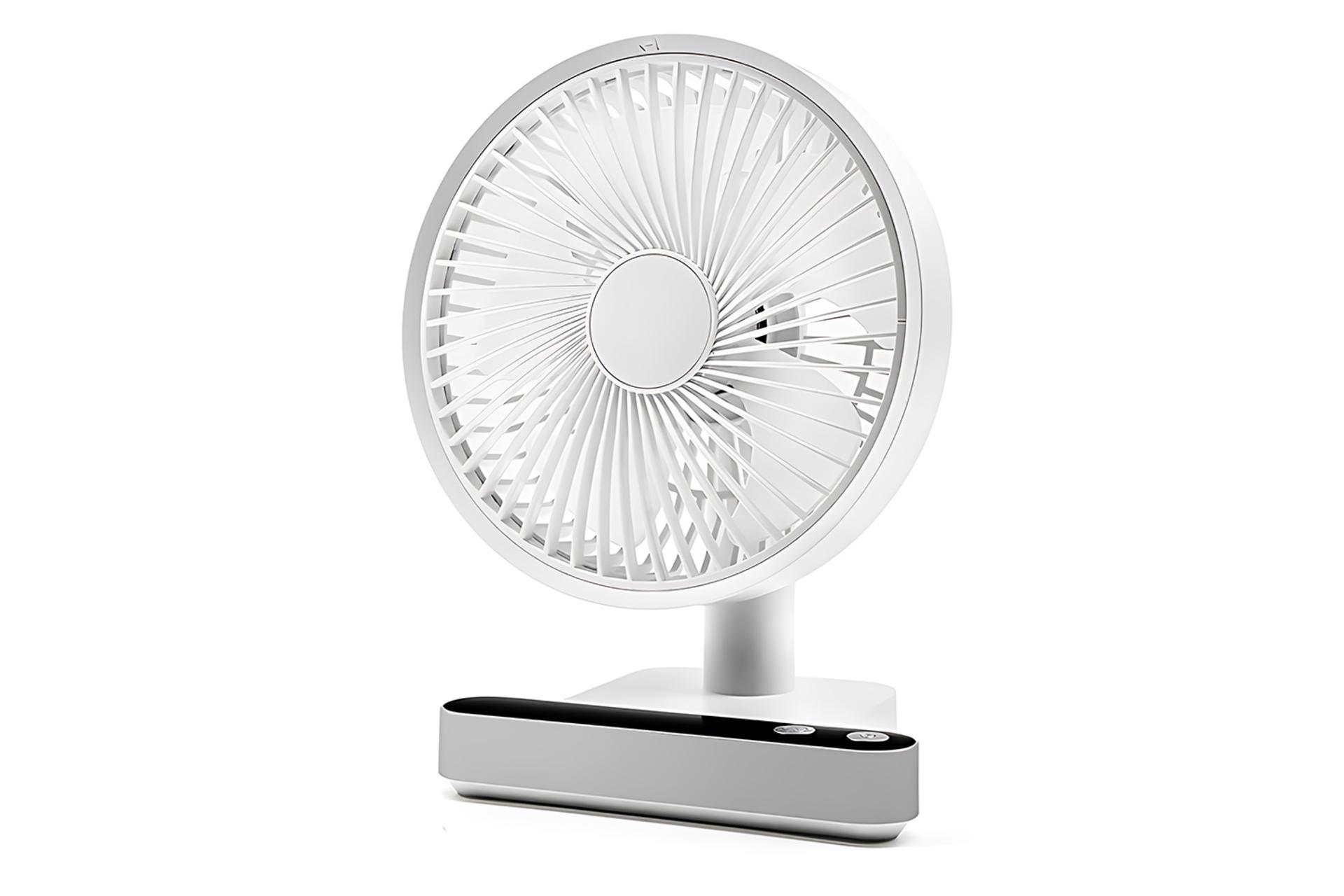 نمای کناری پنکه کوچک رومیزی Small fan F702