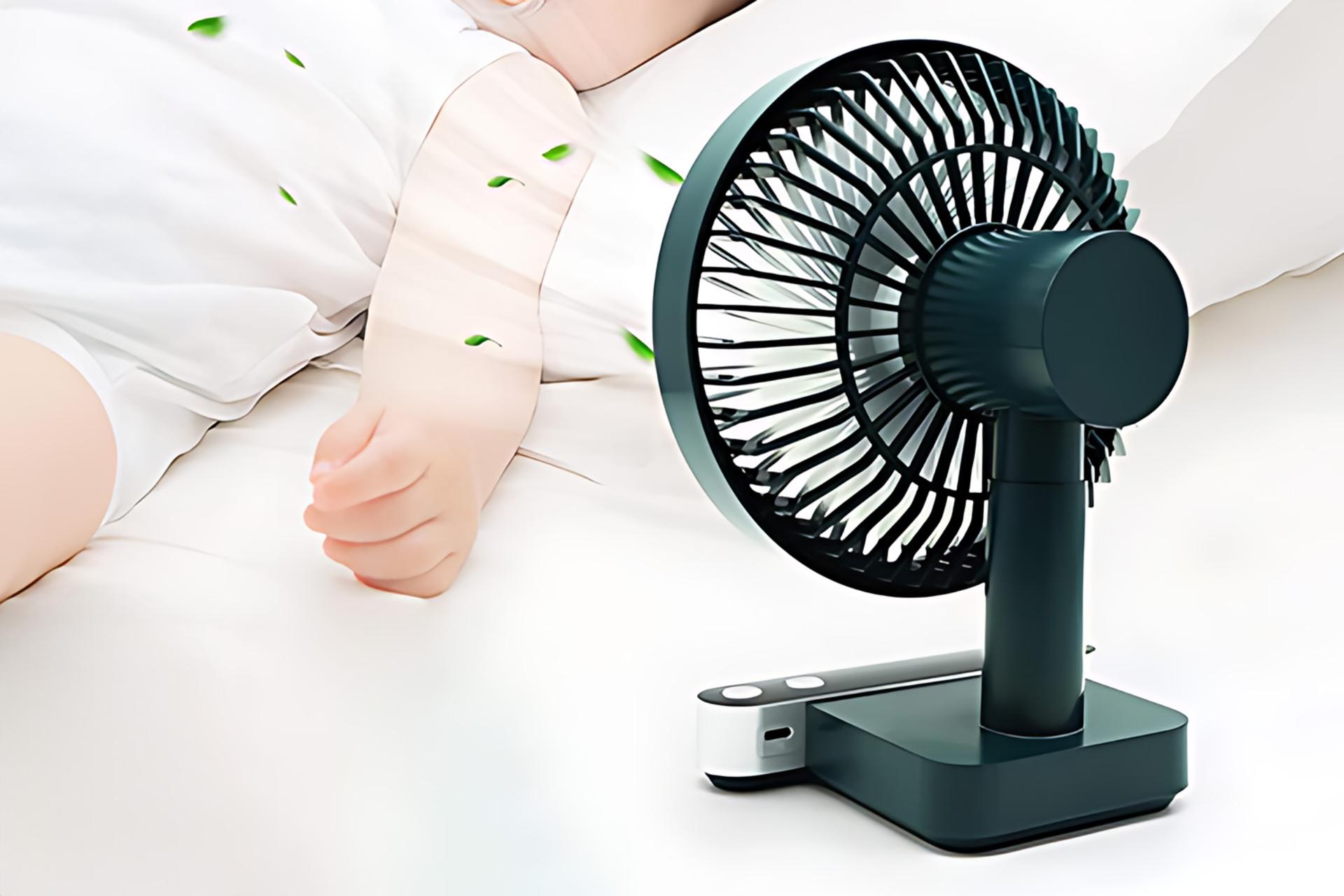 نمای پشتی پنکه کوچک رومیزی Small fan F702