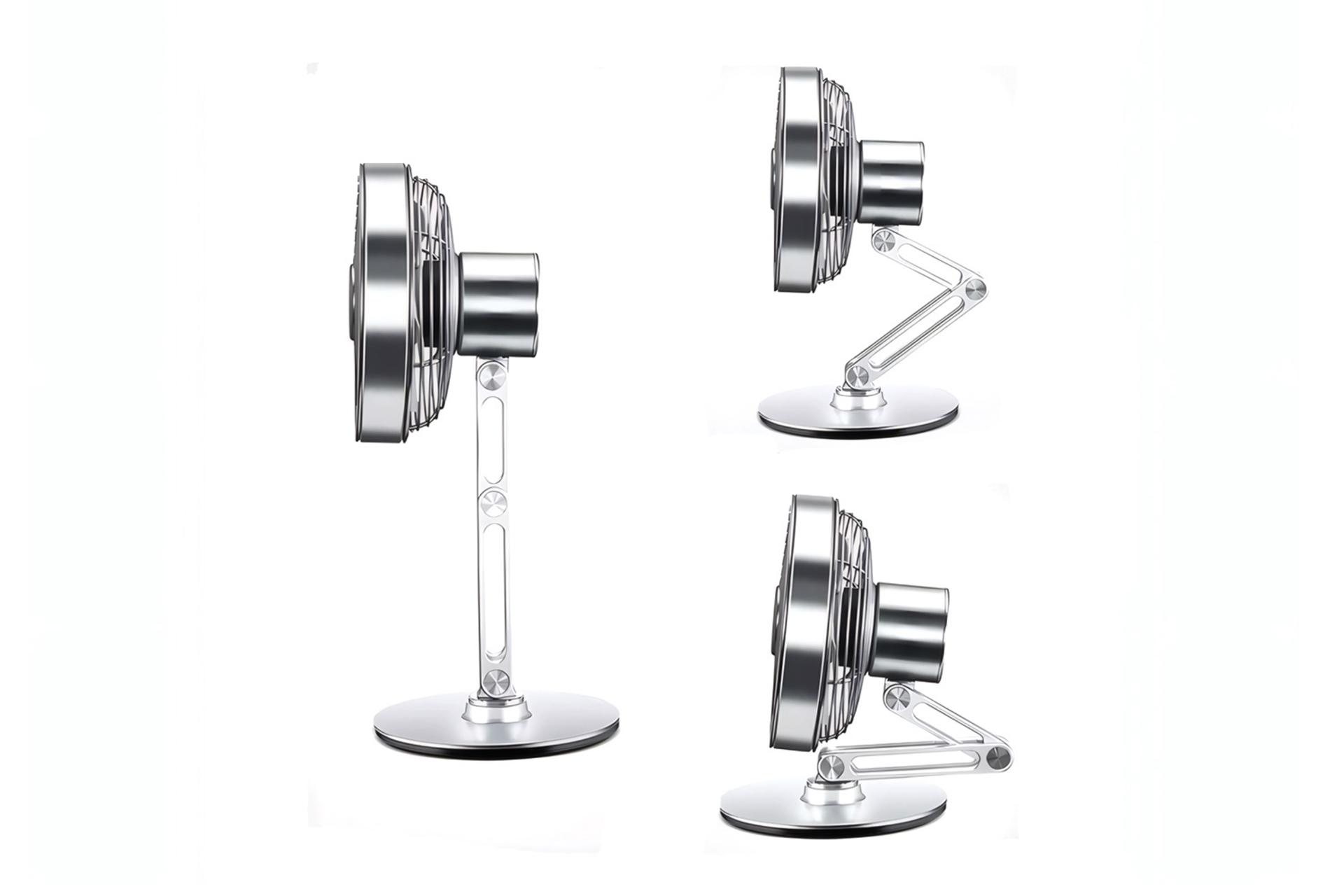 نمای راست پنکه کوچک رومیزی Small fan Mros