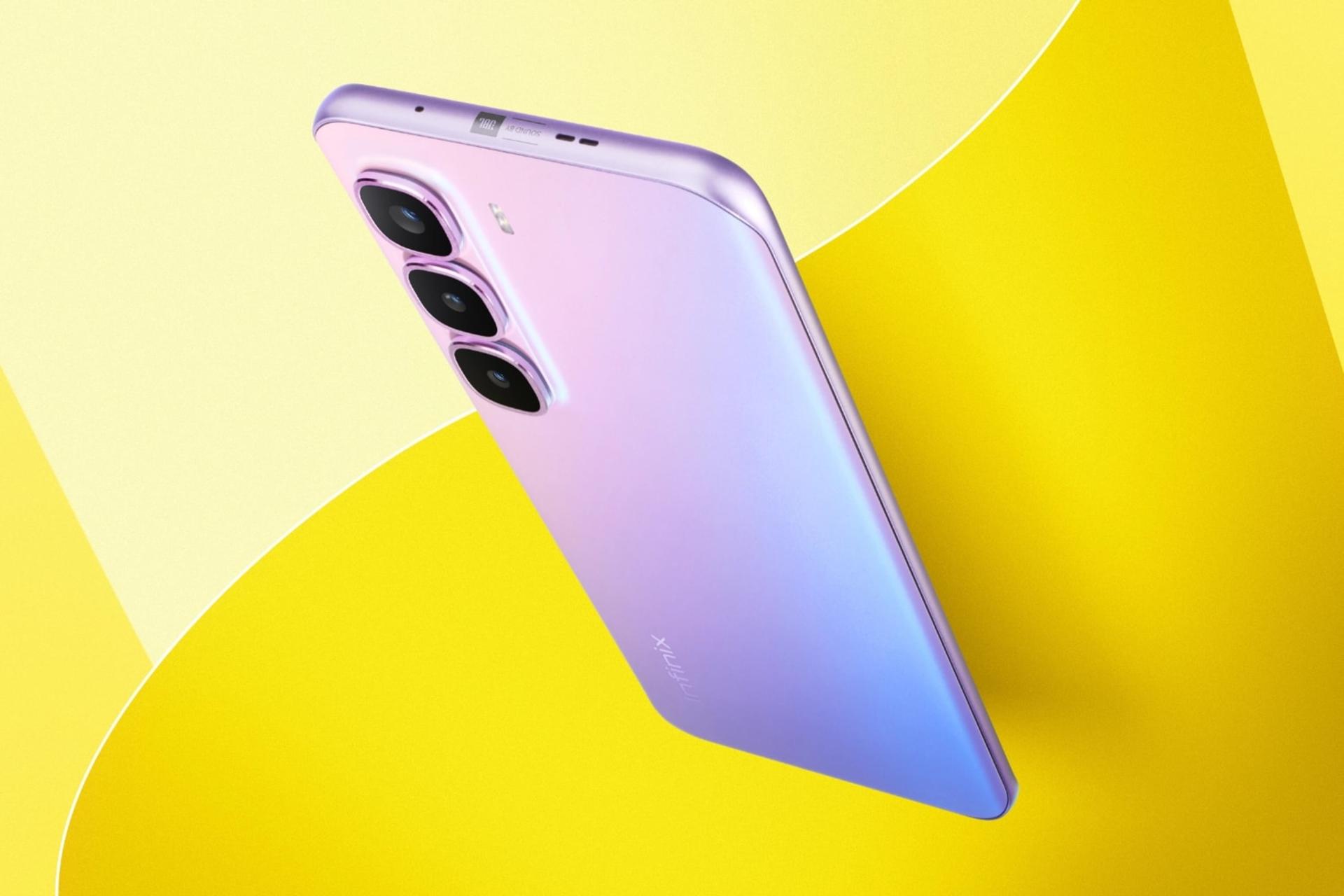 پنل پشت گوشی موبایل Hot 60 پرو پلاس اینفینیکس بنفش / Infinix Hot 60 Pro Plus