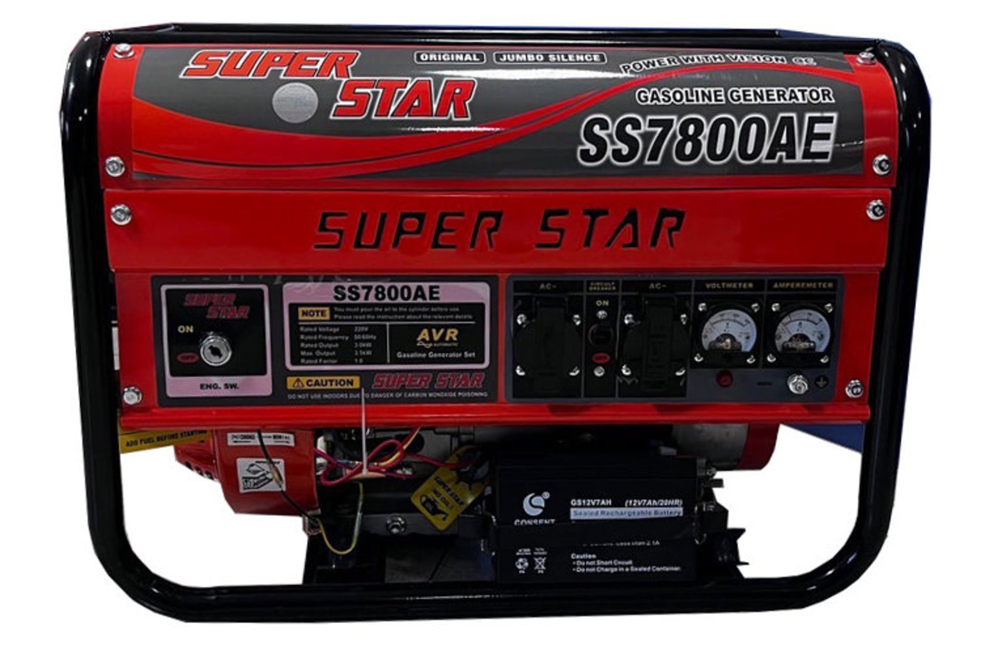 موتور برق سوپر استار SUPER STAR SS7800AE نمای جلو