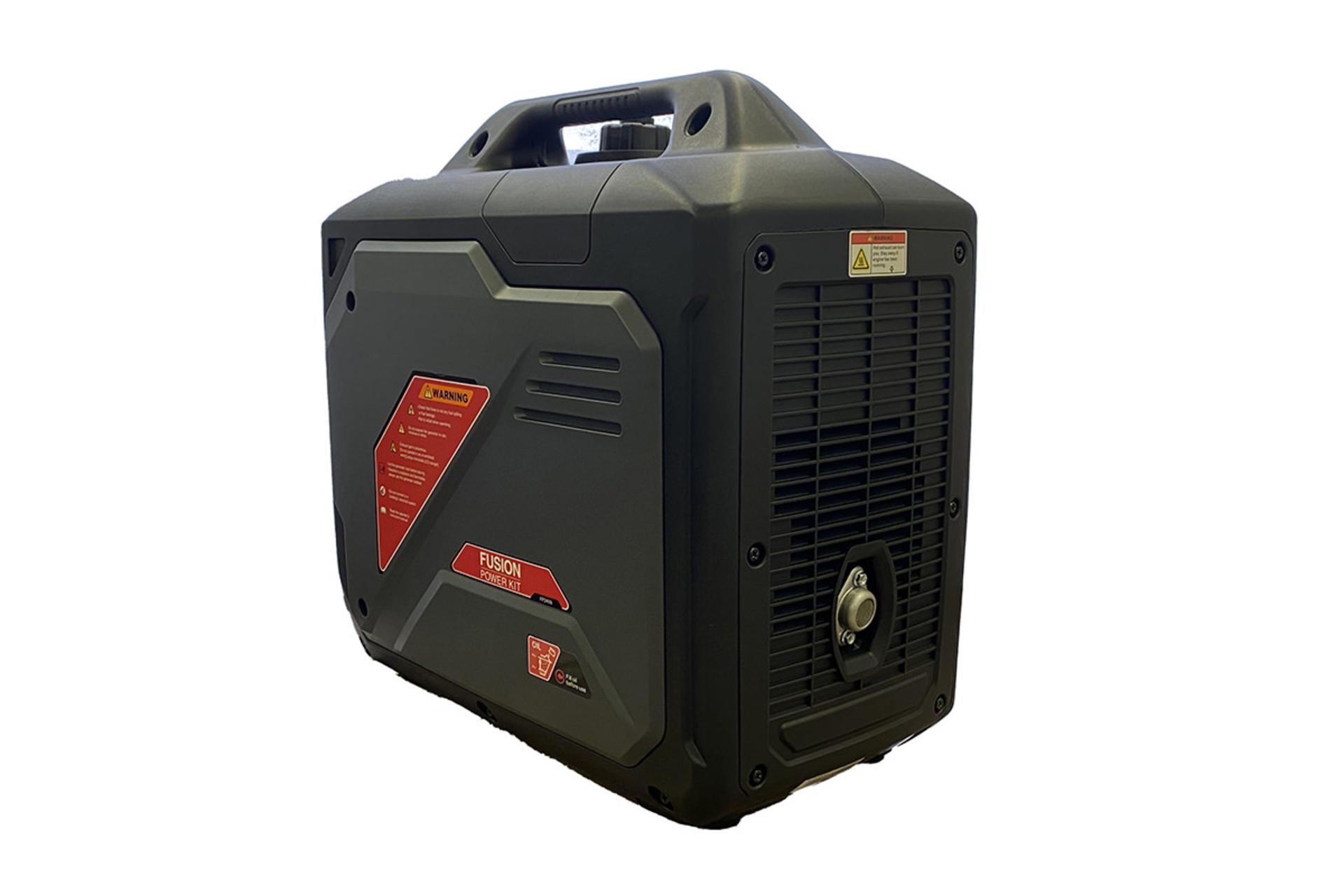 موتور برق فیوژن FUSION Power Kit FP2400i نمای پشت و جانبی
