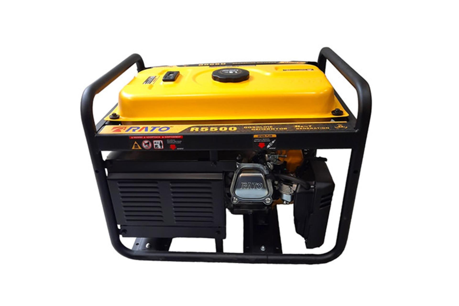 موتور برق راتو RATO R5500 نمای پشت