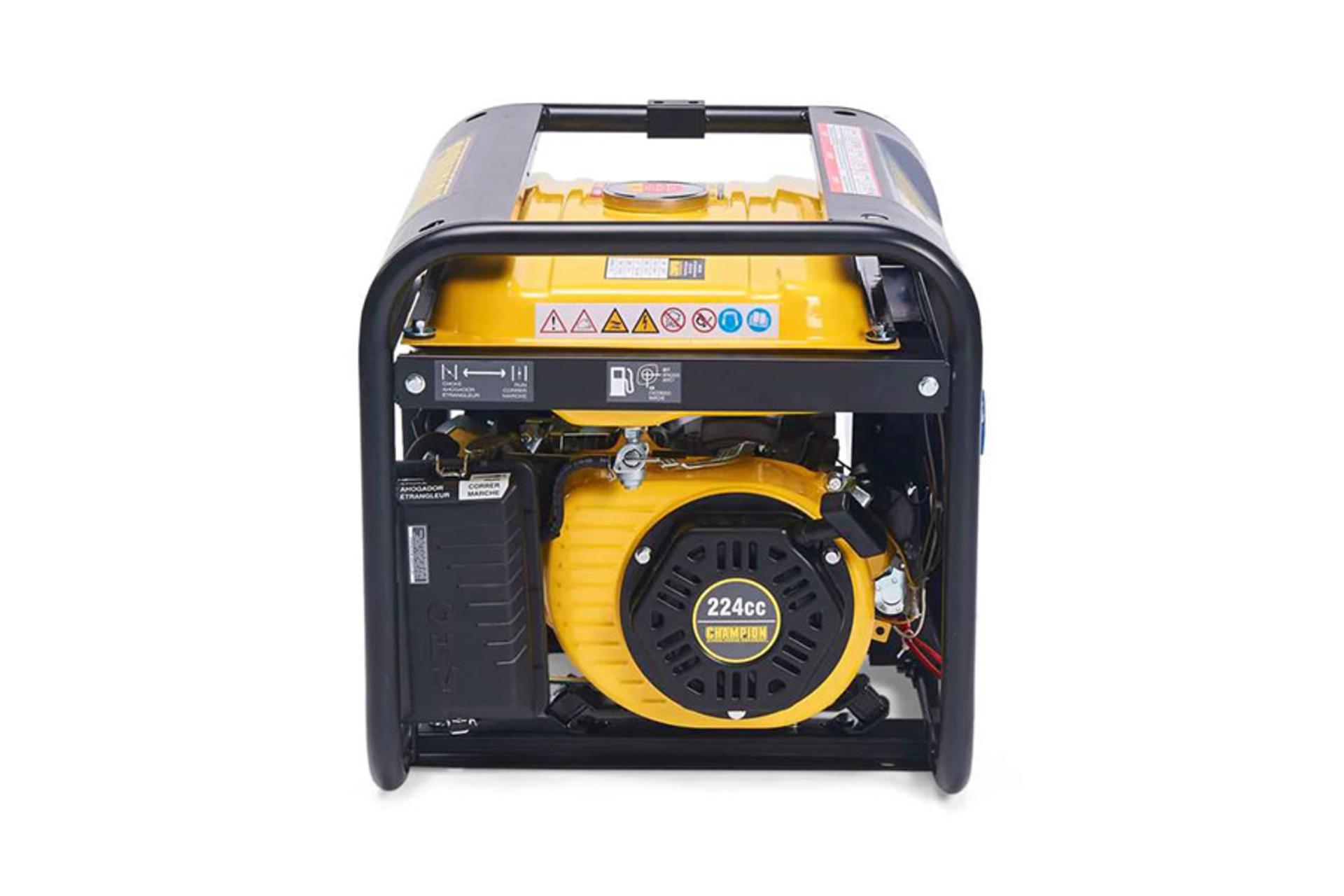 موتور برق چمپیون Champion Power Equipment CPG4000E1 نمای جانبی چپ