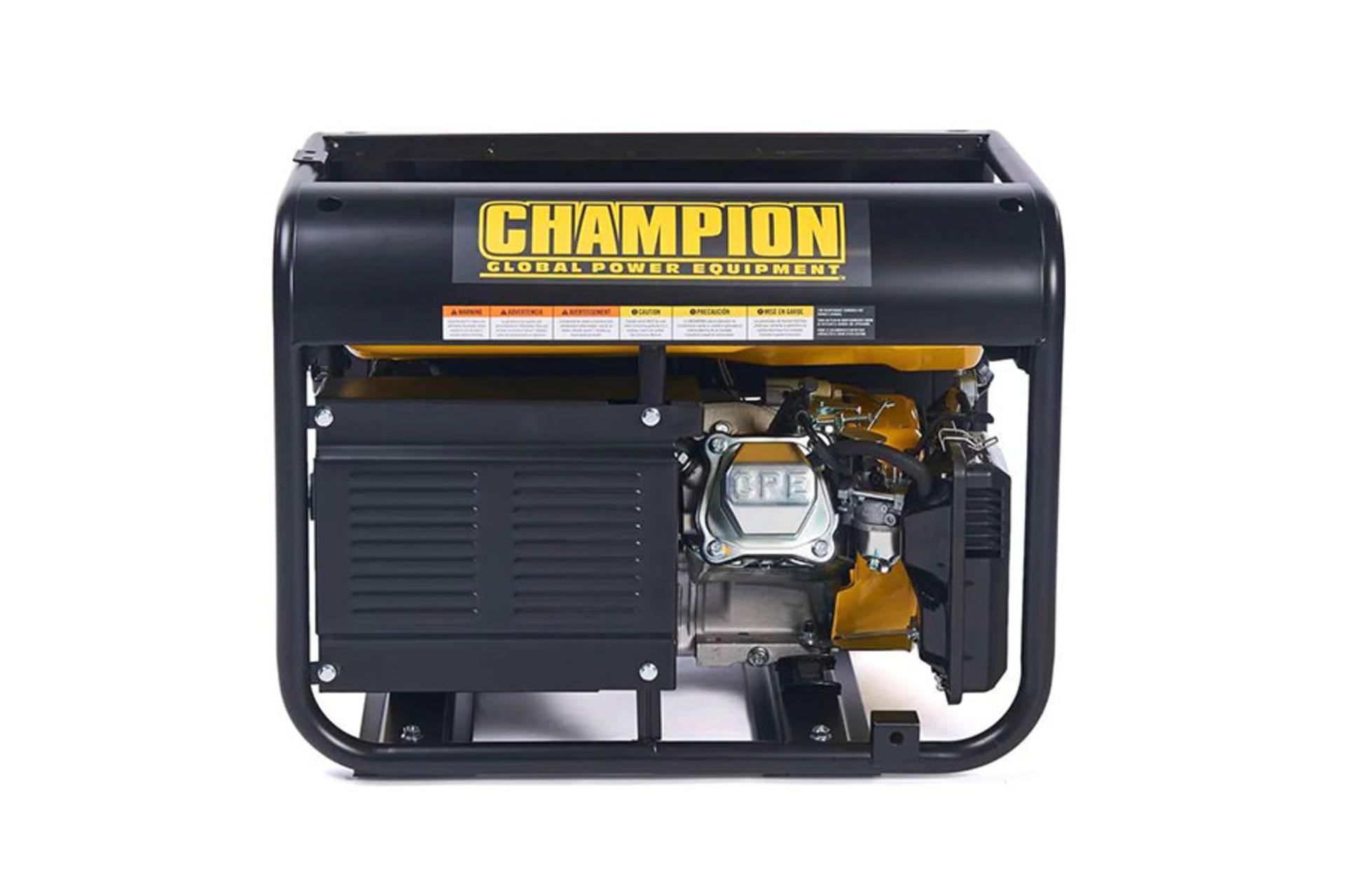 موتور برق چمپیون Champion Power Equipment CPG4000E1 نمای پشت