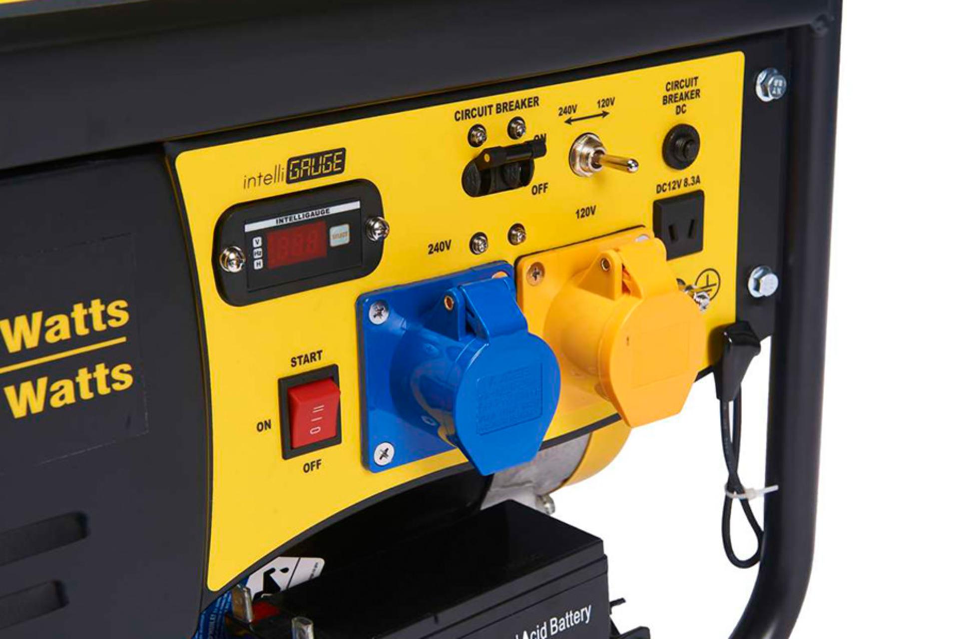 موتور برق چمپیون Champion Power Equipment CPG4000E1 نمای پنل